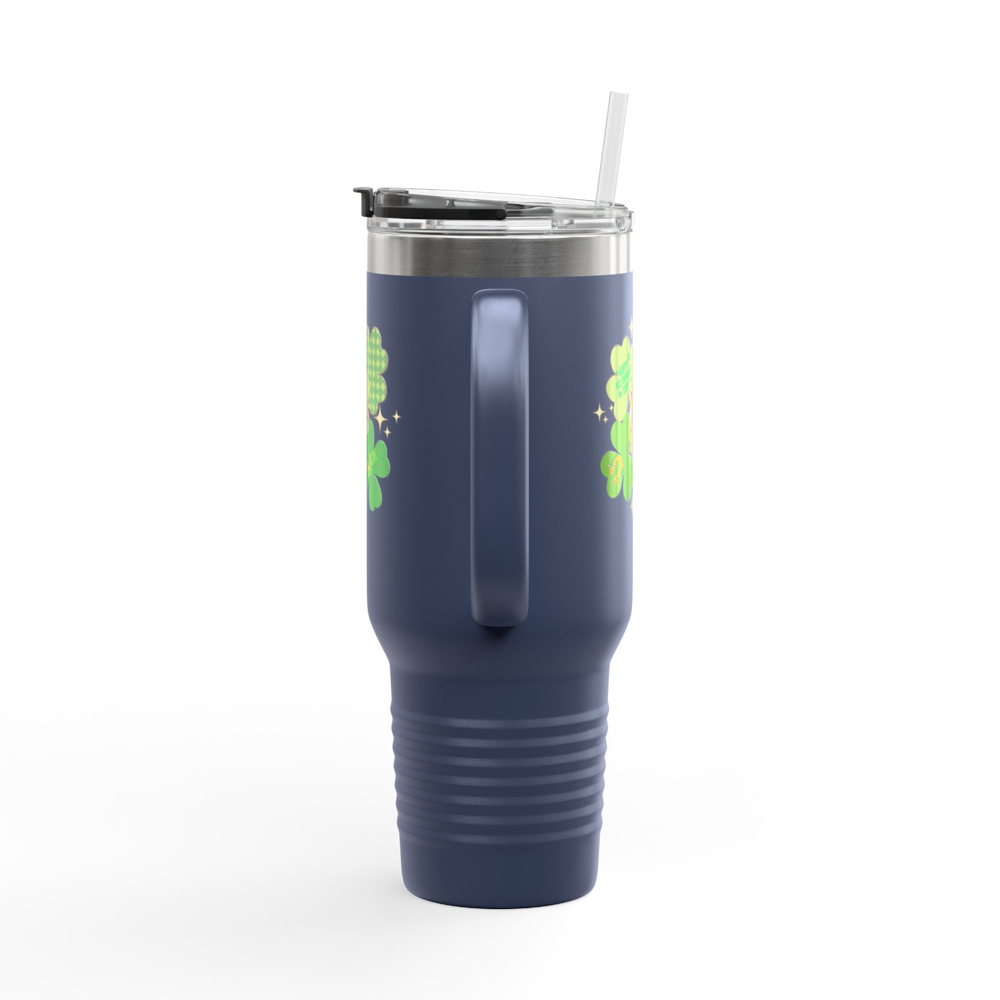 Retro St. Paddy's Day Insulated Travel Mug