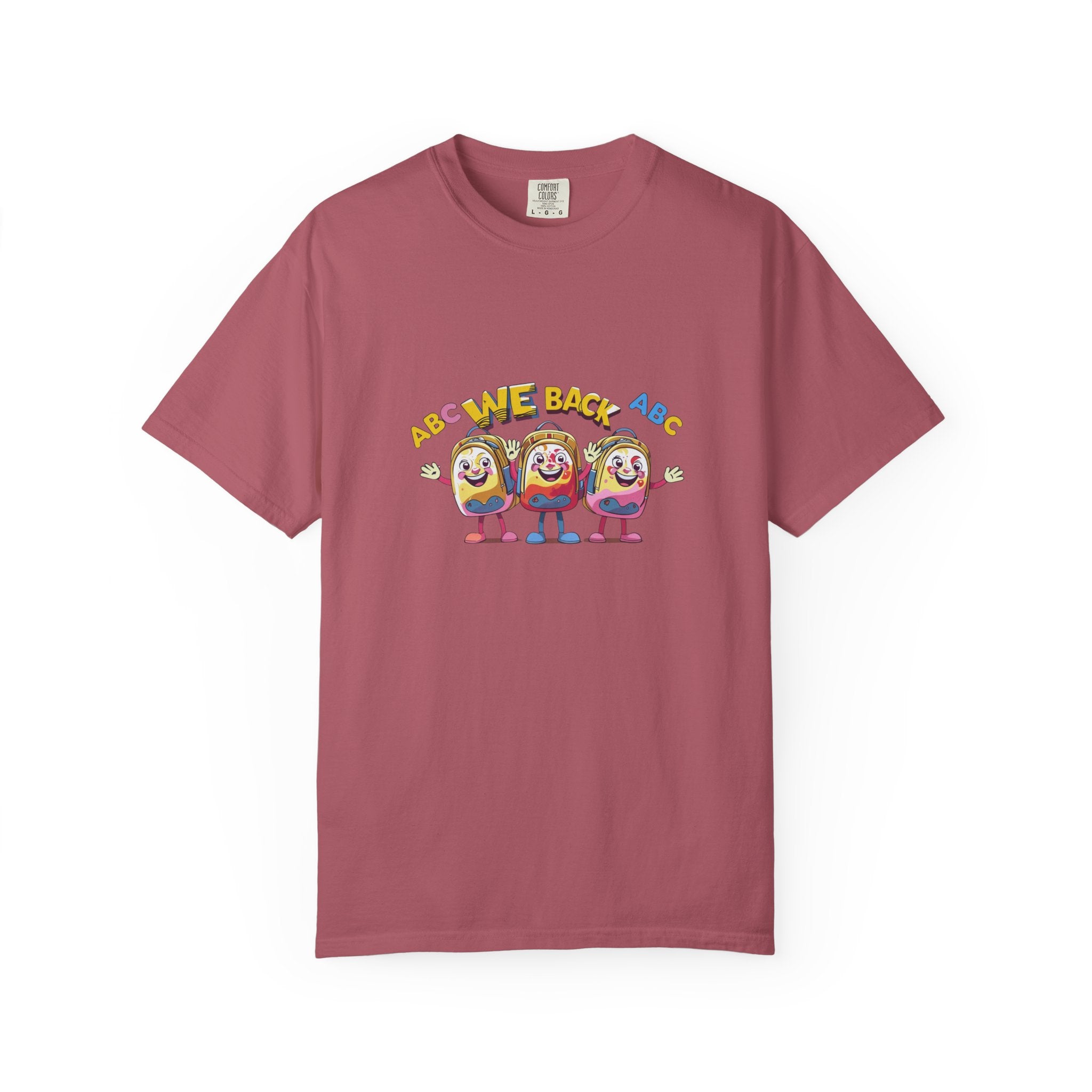 We Back Unisex Garment-Dyed T-shirt