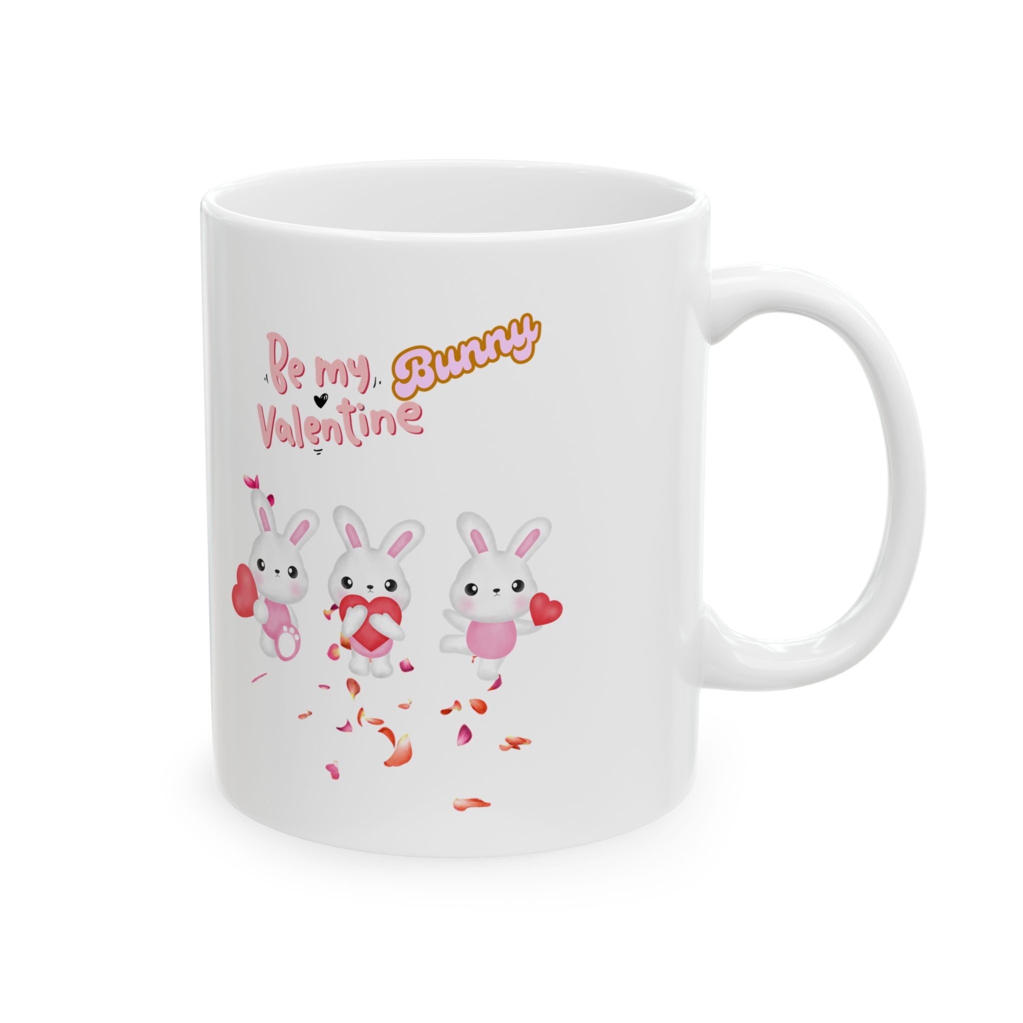 My Bunny Valentine Ceramic Mug, (11oz, 15oz)