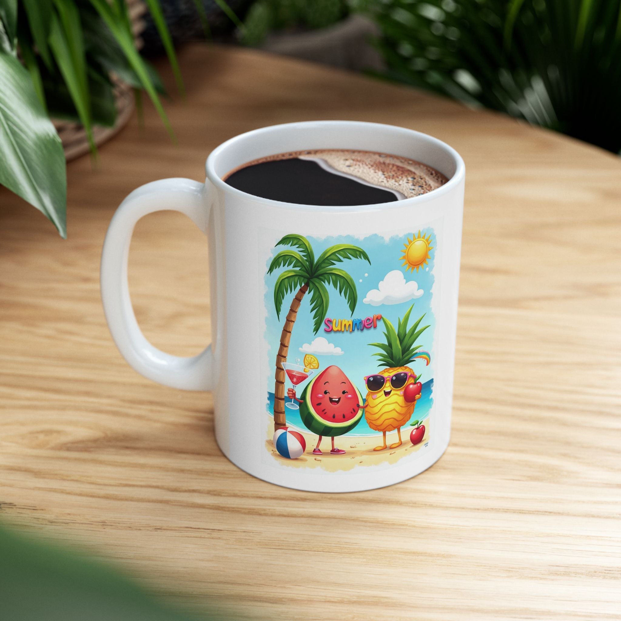 Summer Cool Ceramic Mug