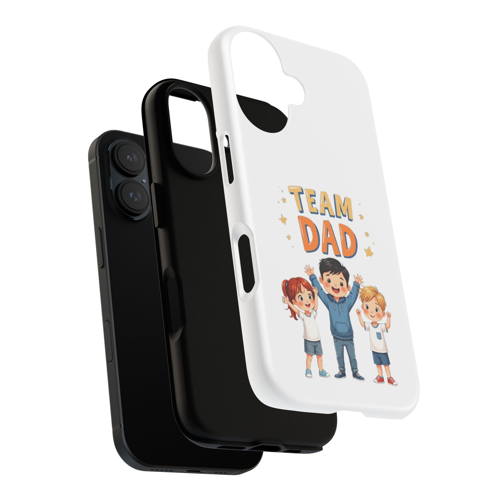 Team Dad Phone Case, Fun Gift for Fathers, Durable Phone Protector, Cute Dad Team Merchandise, Father's Day Special