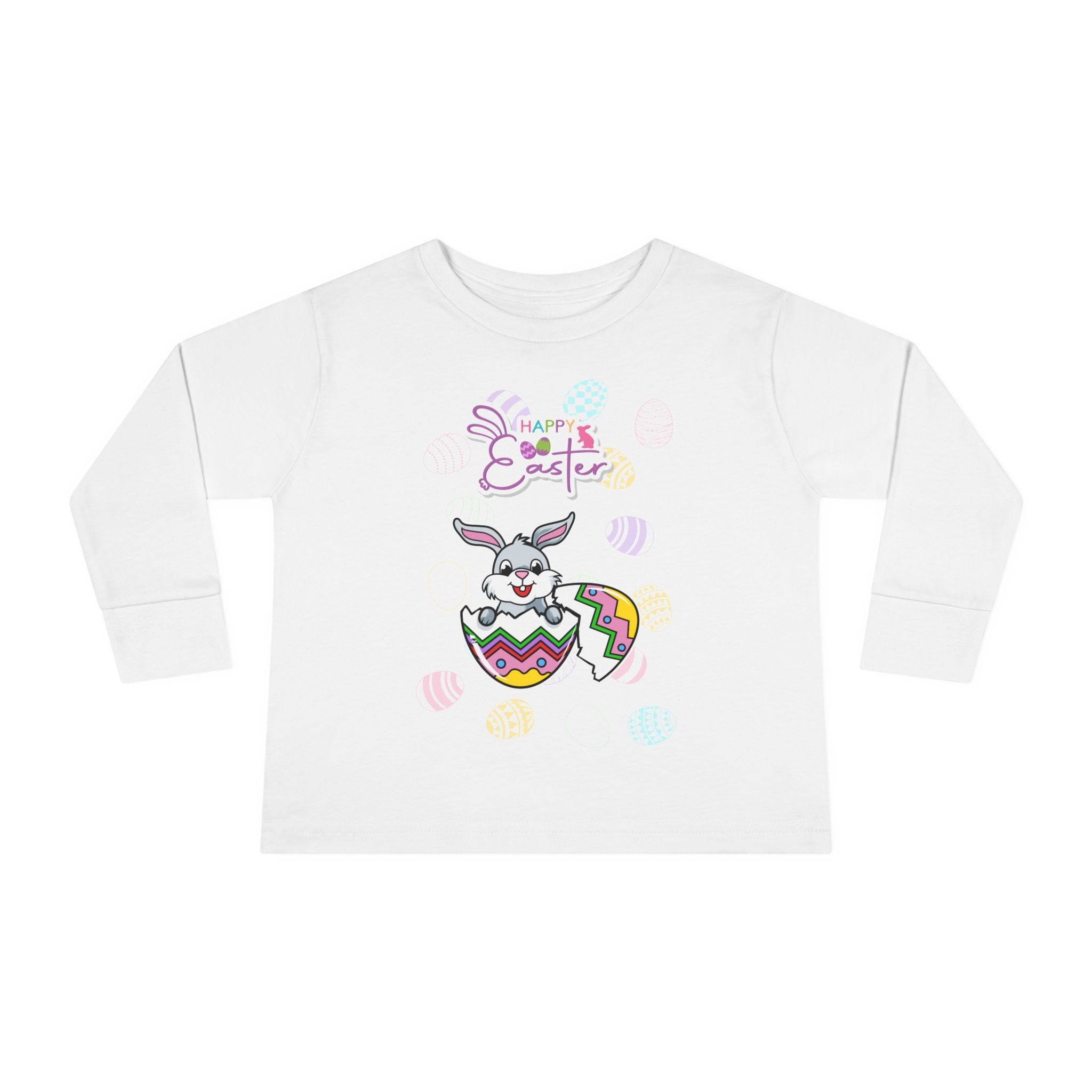 Easter Greetings Toddler Long Sleeve Tee