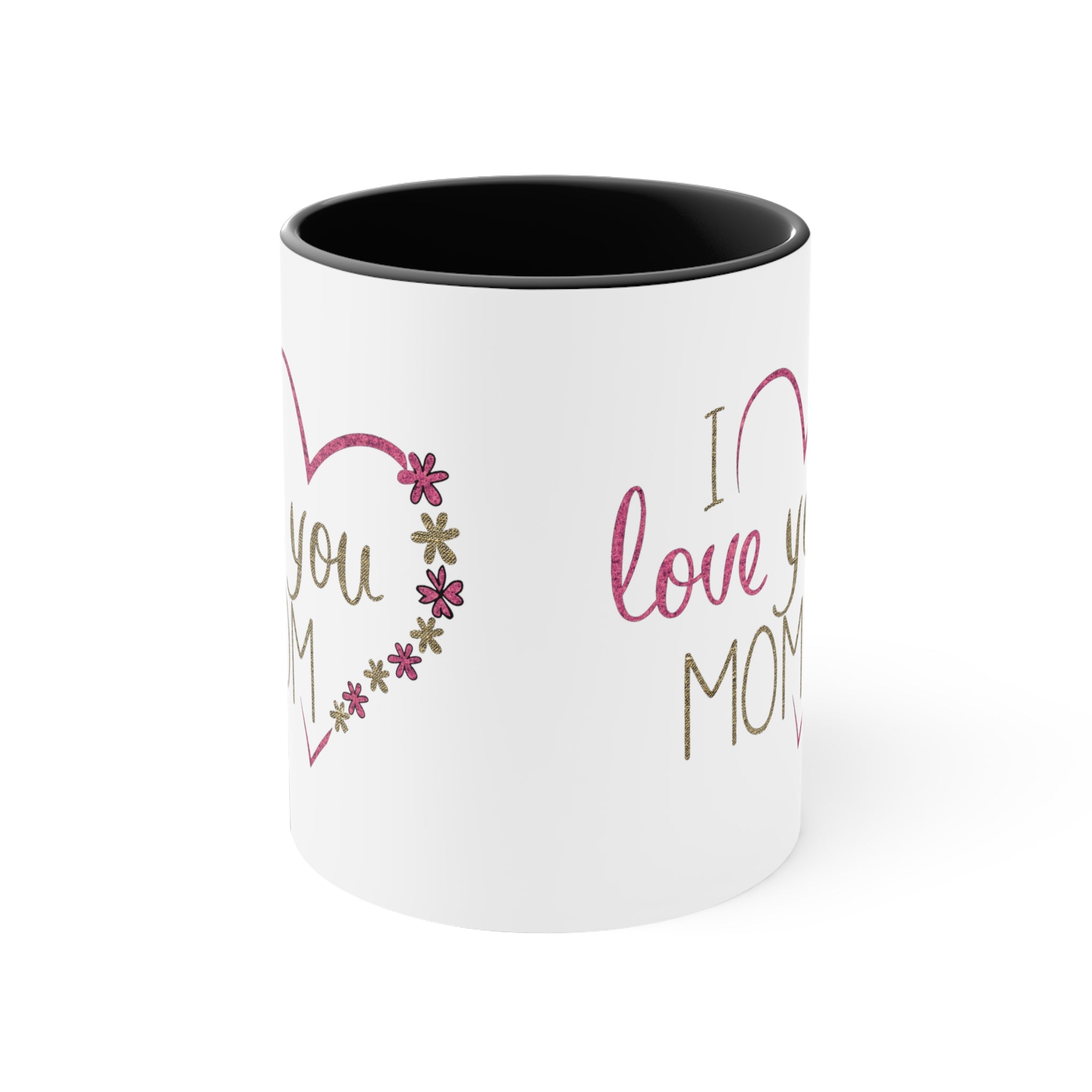 Mom, Happy Mother's Day Accent Coffee Mug, 11oz