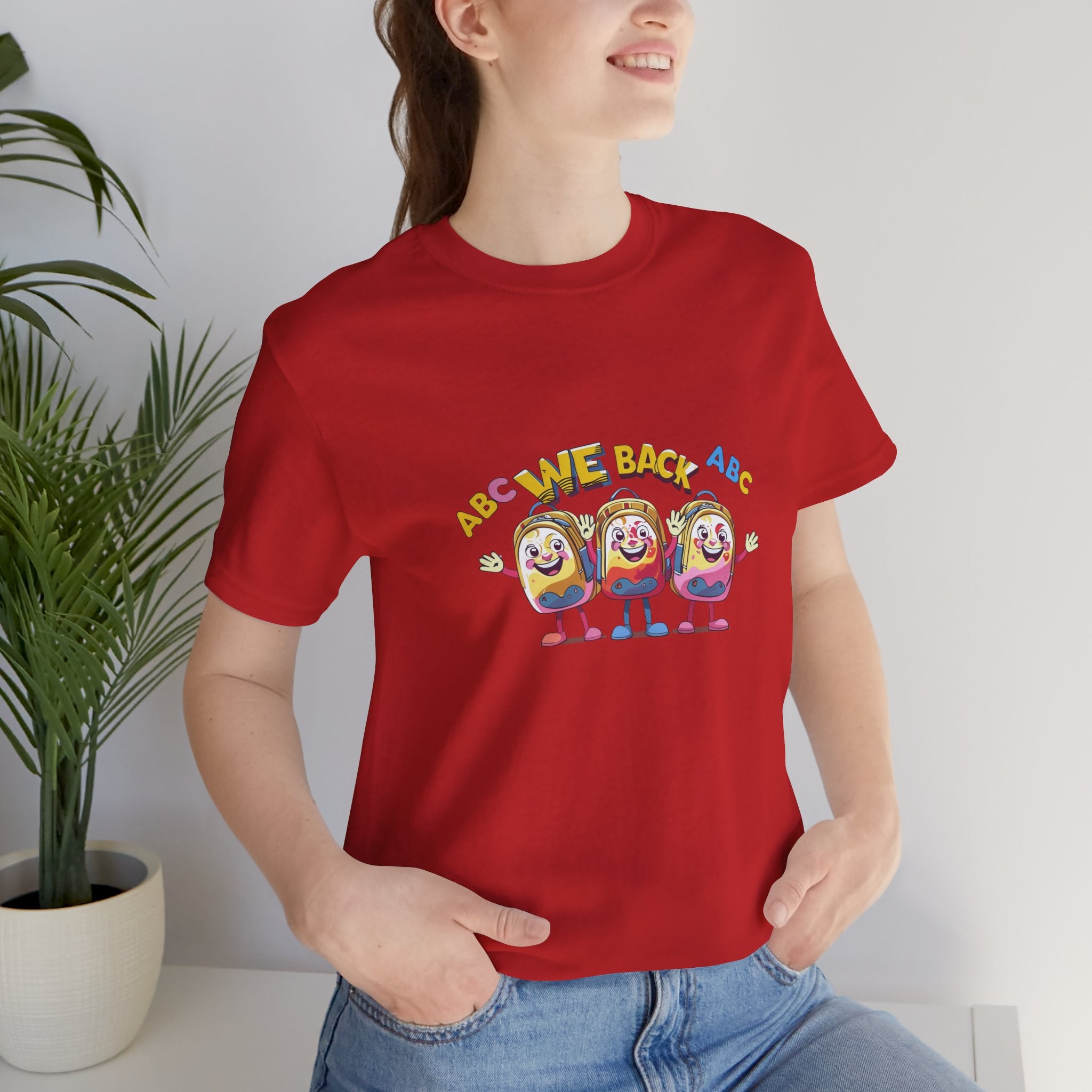 We Back Unisex Jersey Short Sleeve Tee