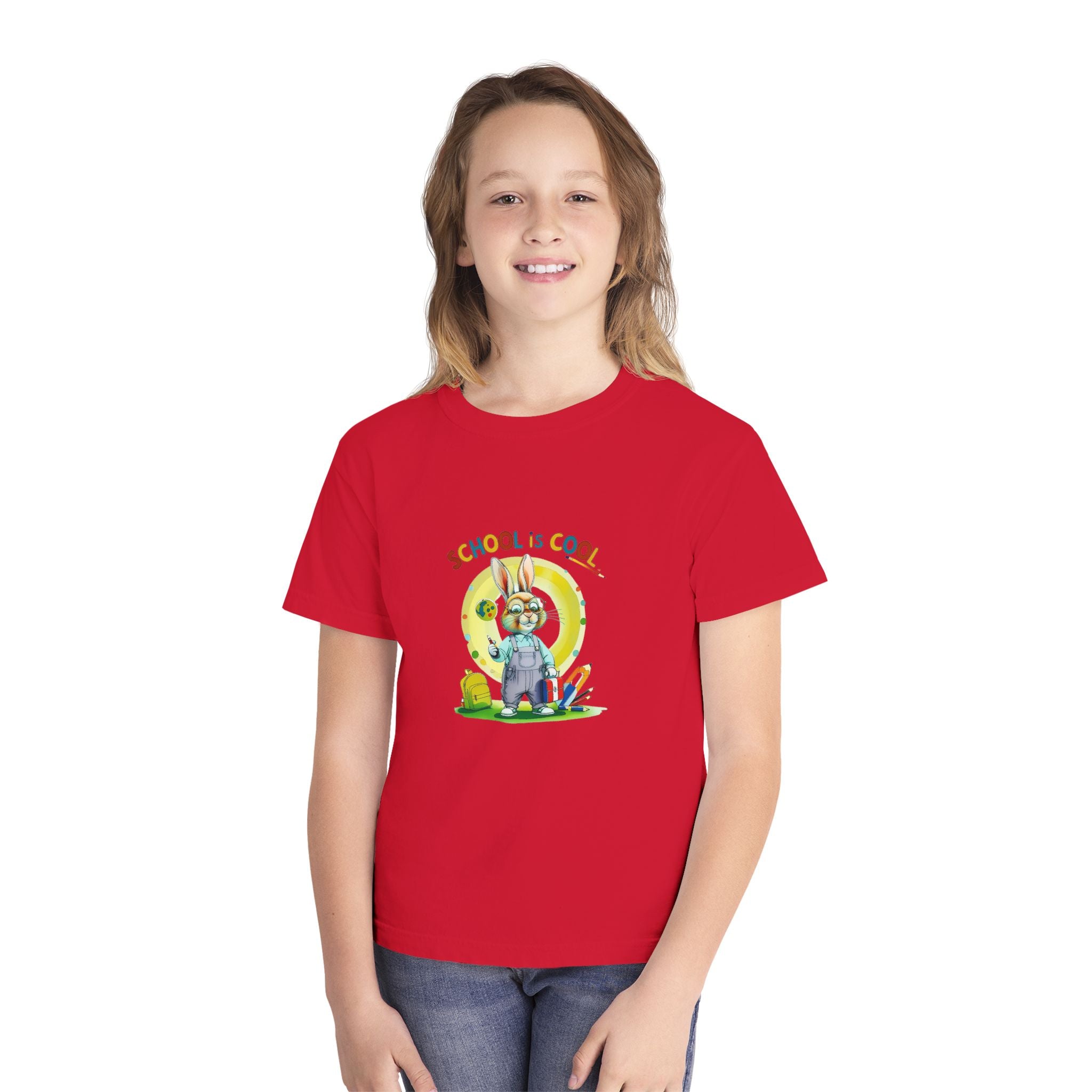 School is Cool Youth Midweight Tee