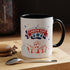 Wish U A Happy Labor Day Accent Coffee Mug (11, 15oz)