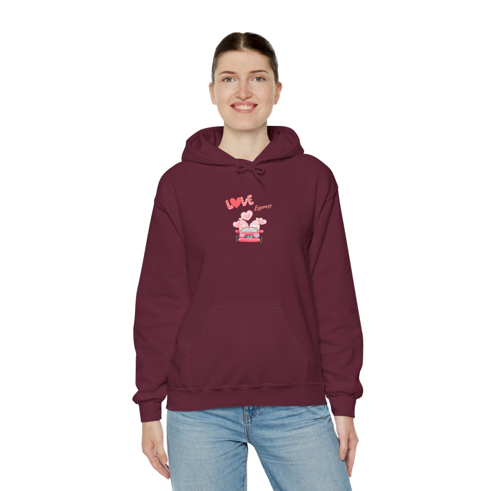 Love Express Unisex Heavy Blend™ Hooded Sweatshirt