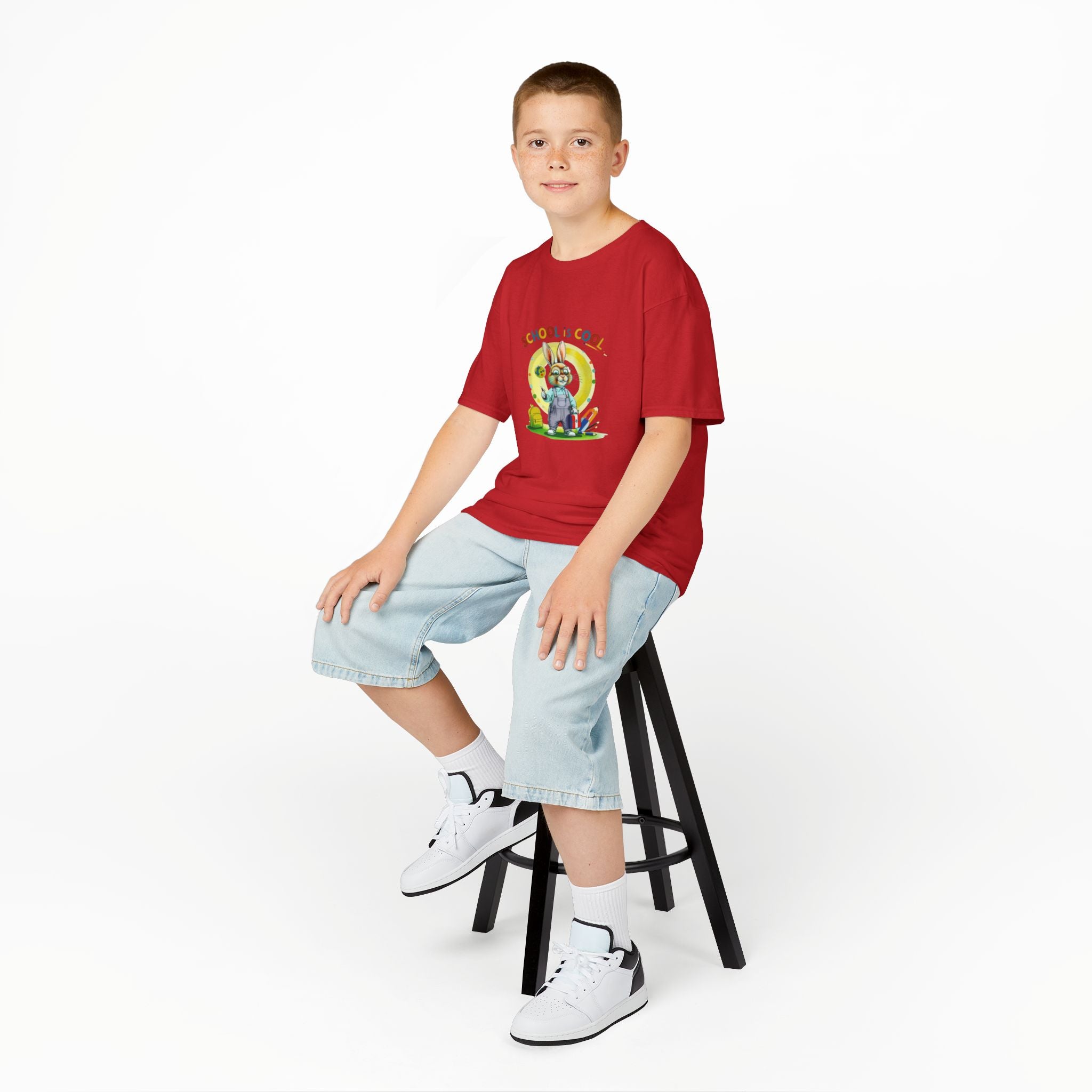 School is Cool Kids Heavy Cotton Tee