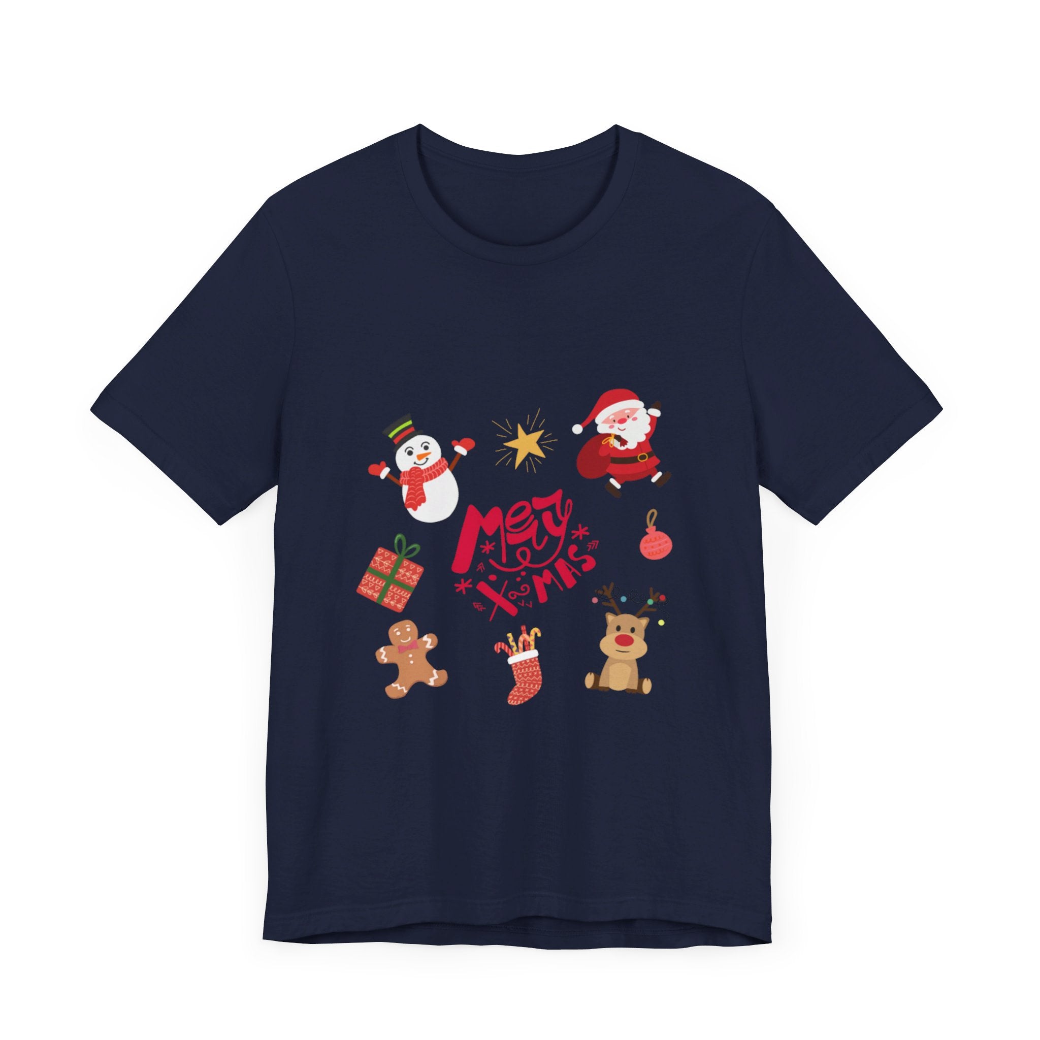 Merry Christmas Crew Unisex Jersey Short Sleeve Tee