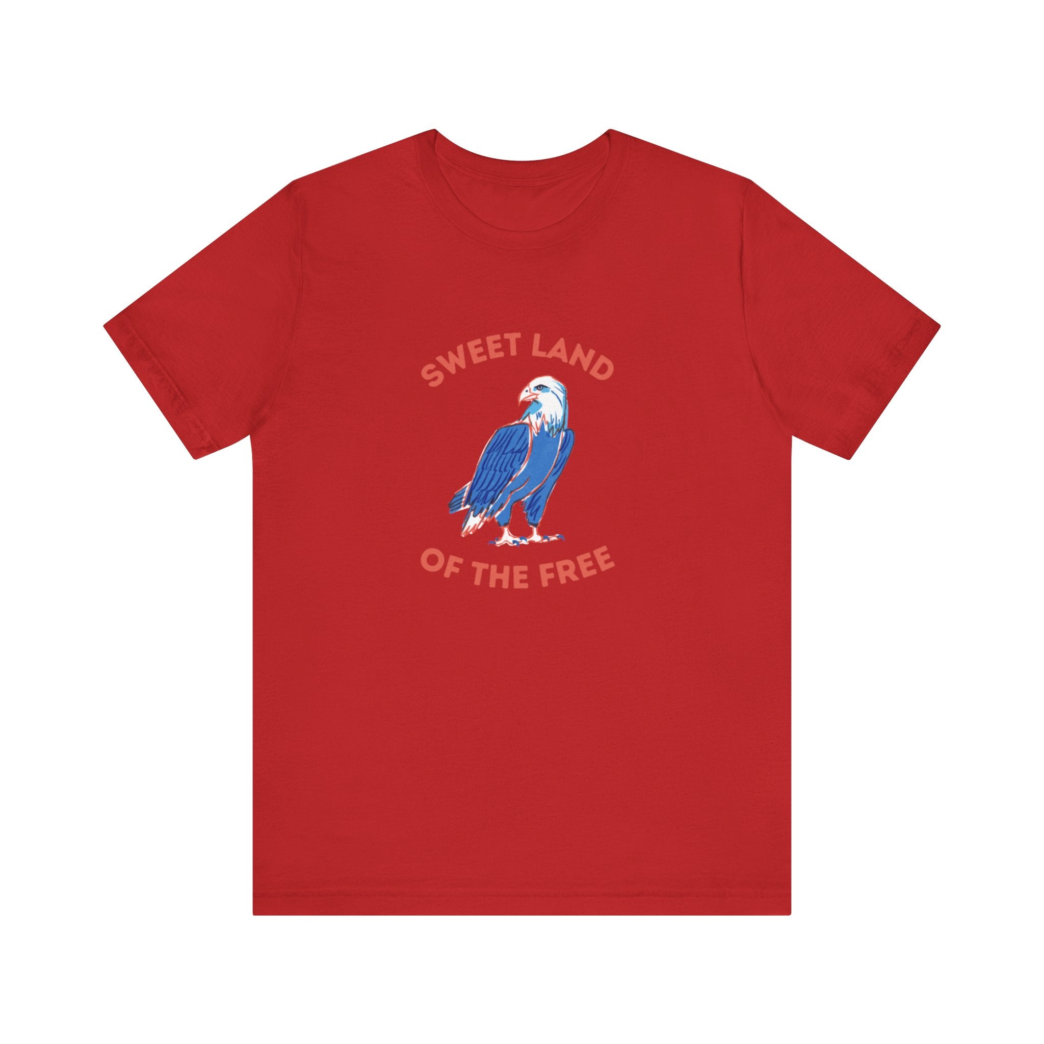 Sweet Land Of The Free Unisex Jersey Short Sleeve Tee