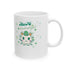 Kiss Me I'm Irish Cat Ceramic Mug