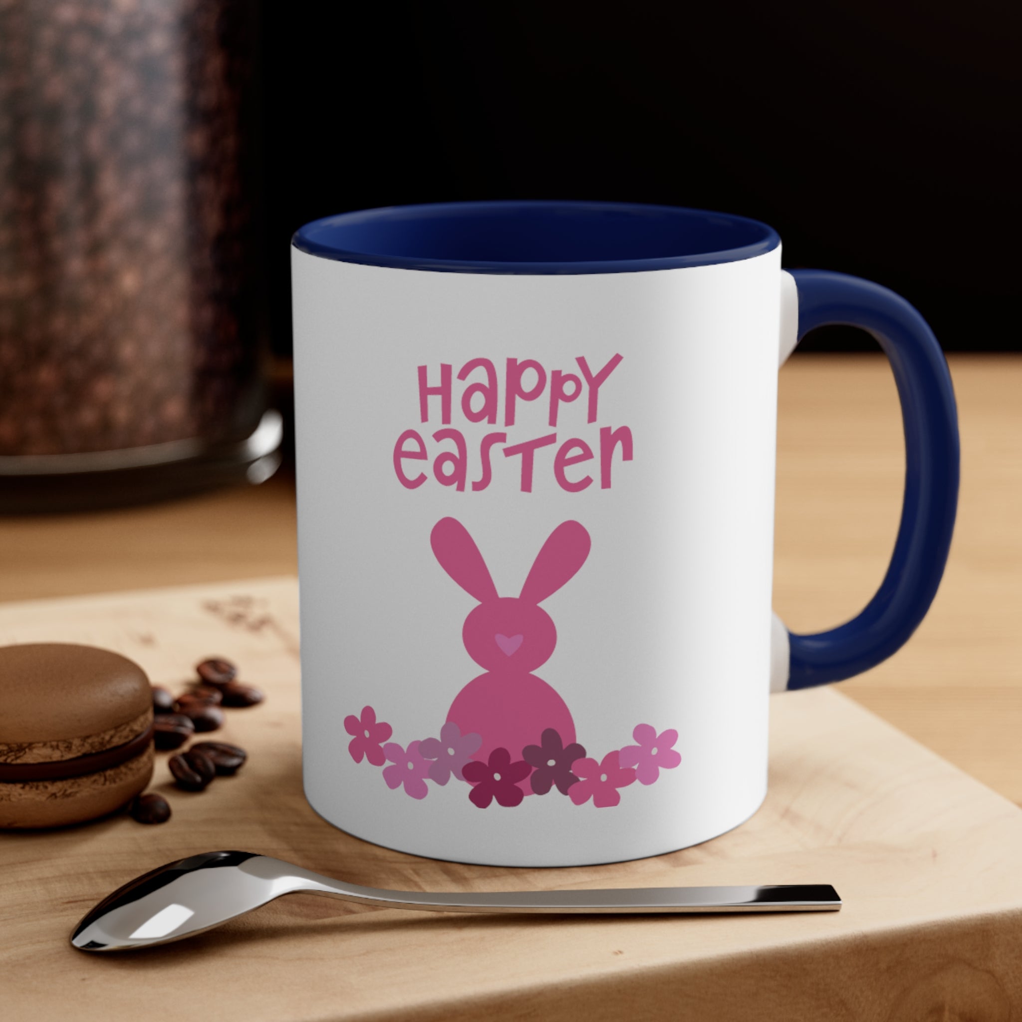 Happy Bunny Day Accent Coffee Mug, 11oz