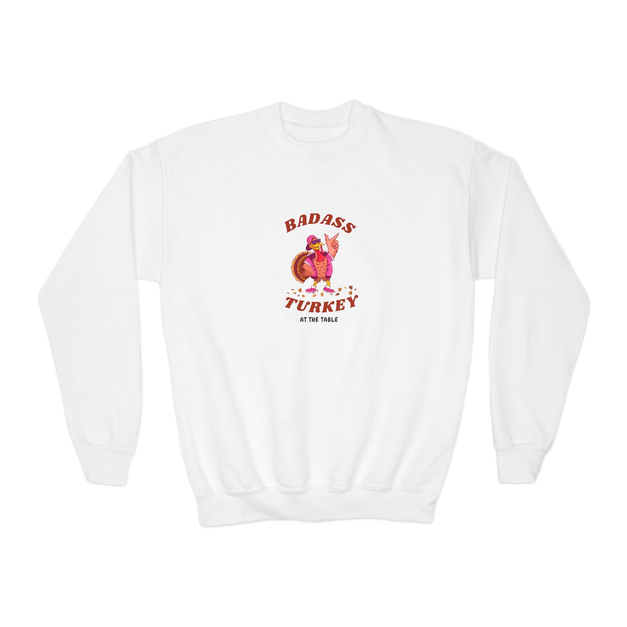 Badass Turkey Youth Crewneck Sweatshirt