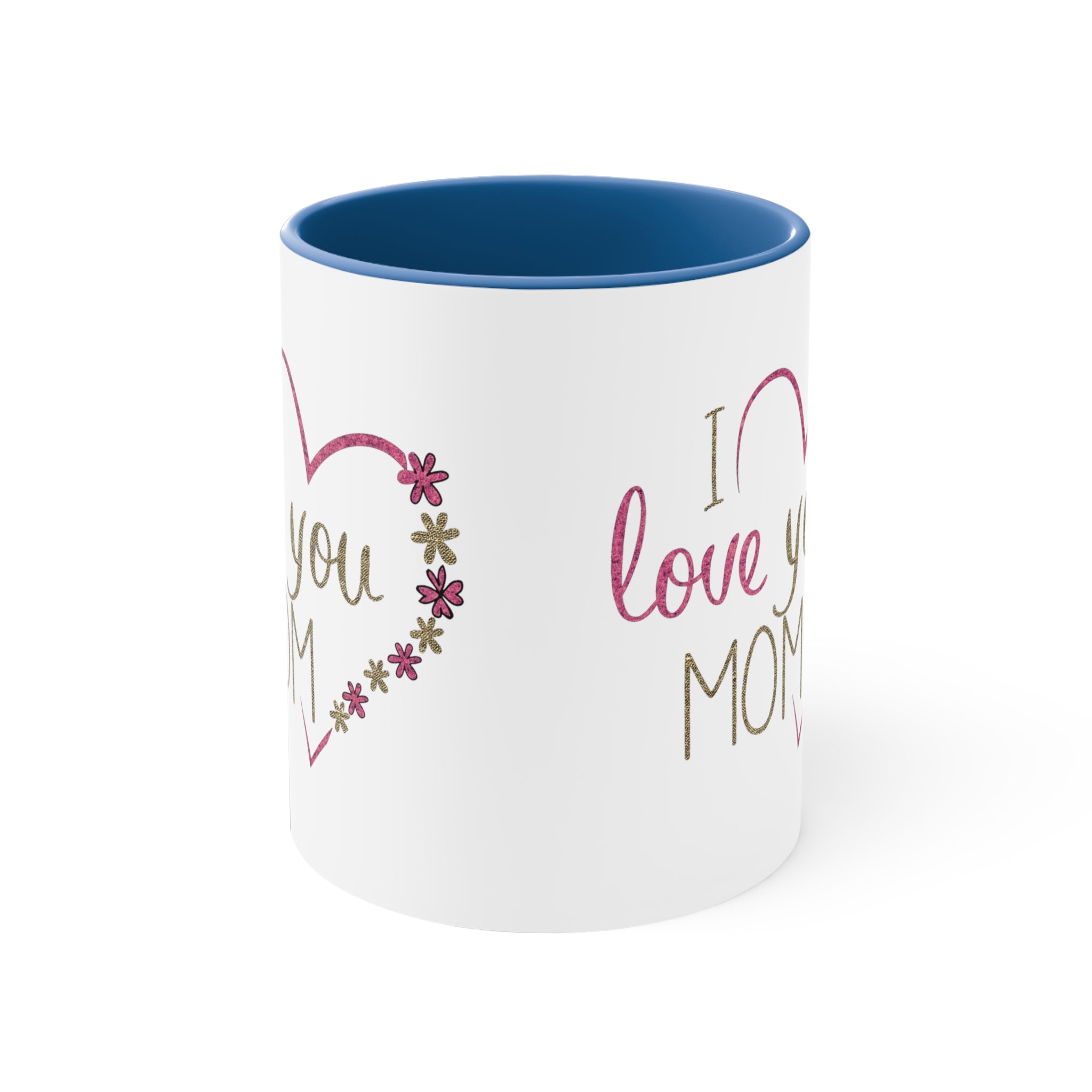 Mom, Happy Mother's Day Accent Coffee Mug, 11oz