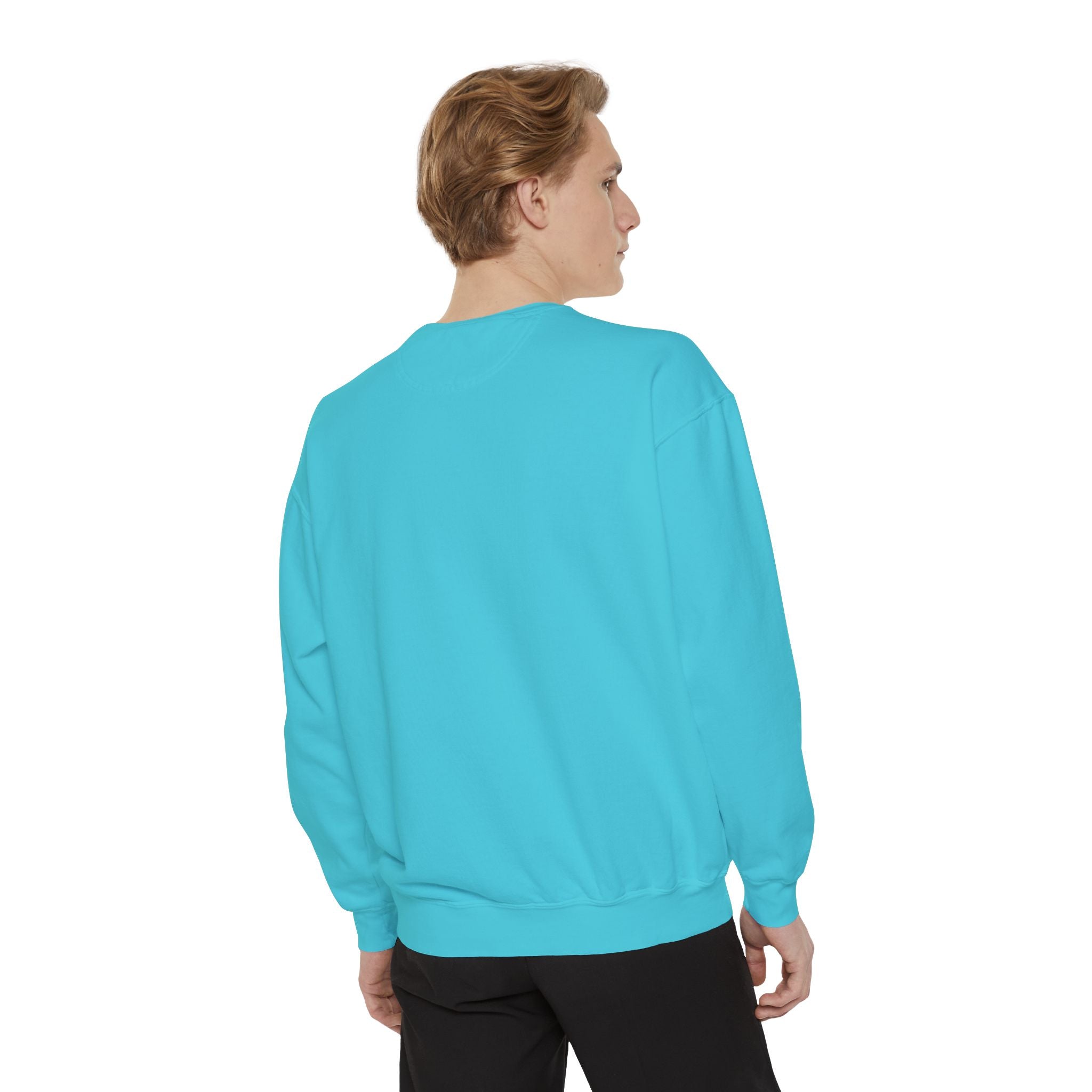 Let's Celebrate Our Hard Work Unisex Garment-Dyed Sweatshirt