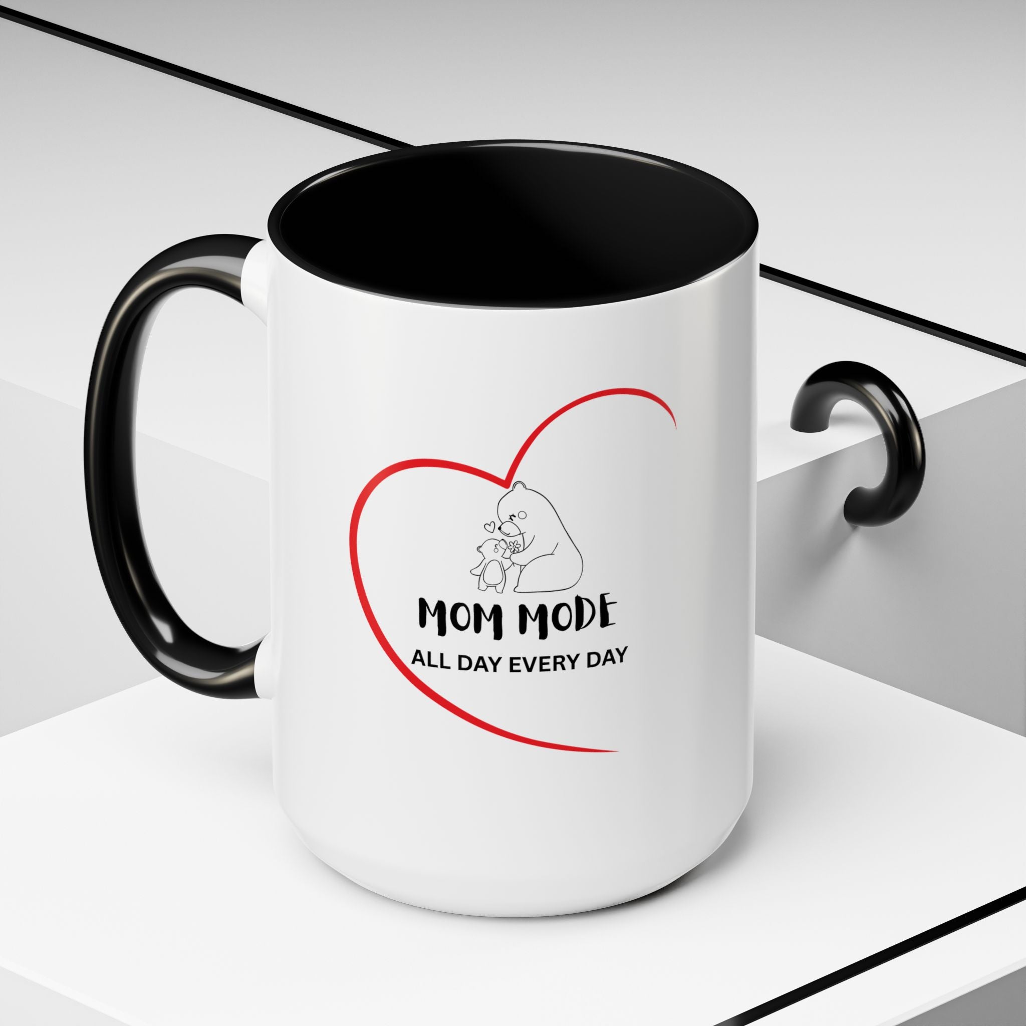 Mom Mode Coffee Mug - 11/15oz Accent Mug