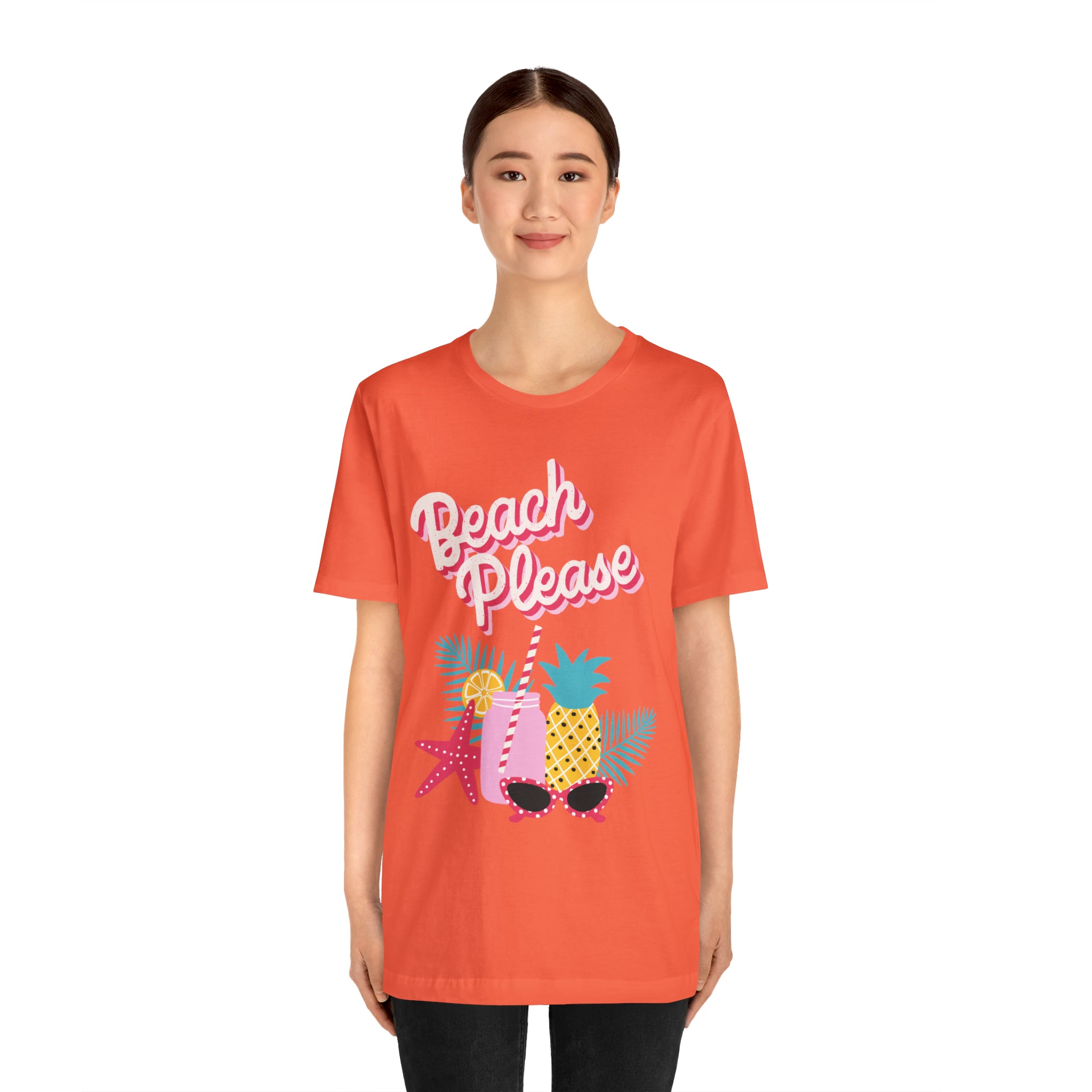 Beach Please Unisex Jersey Short Sleeve Tee