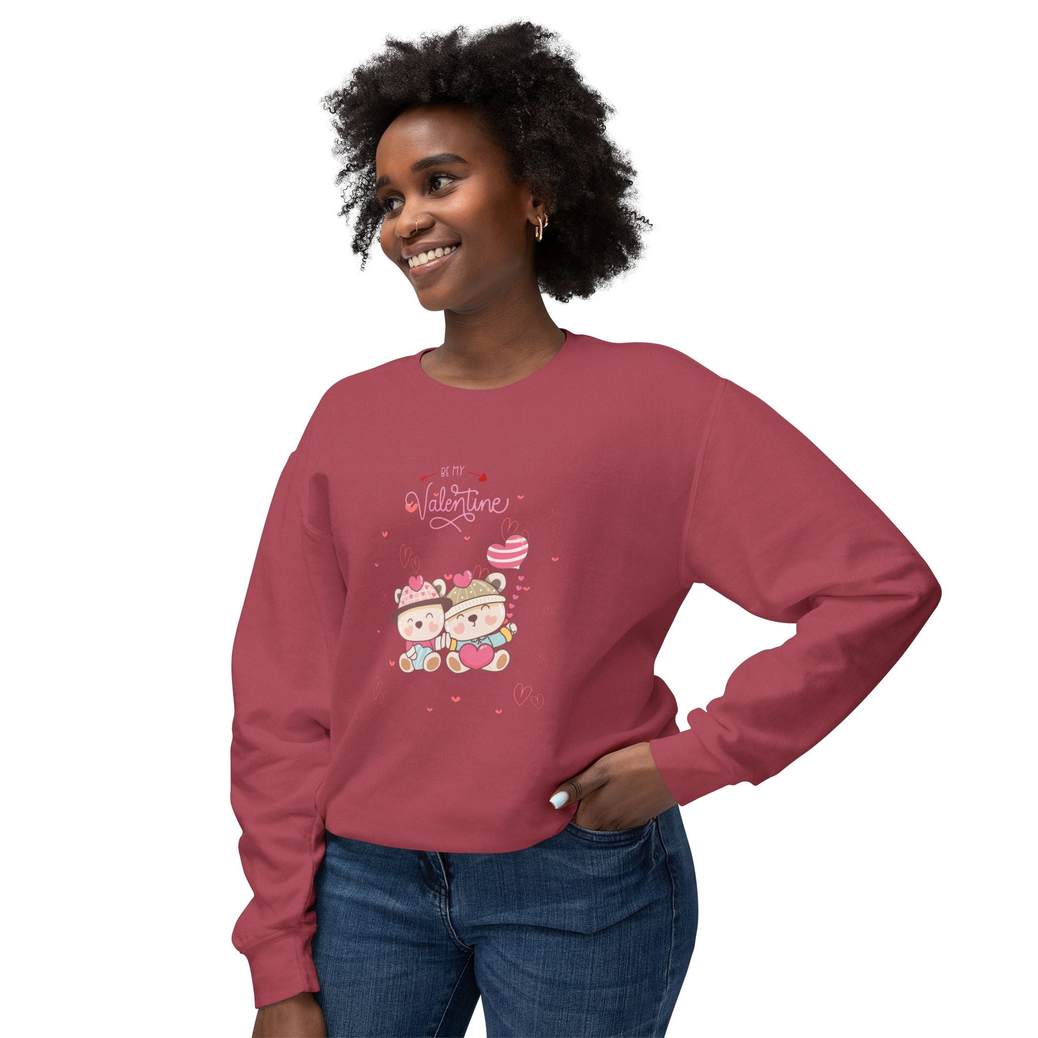 You And Me Forever Unisex Lightweight Crewneck Sweatshirt
