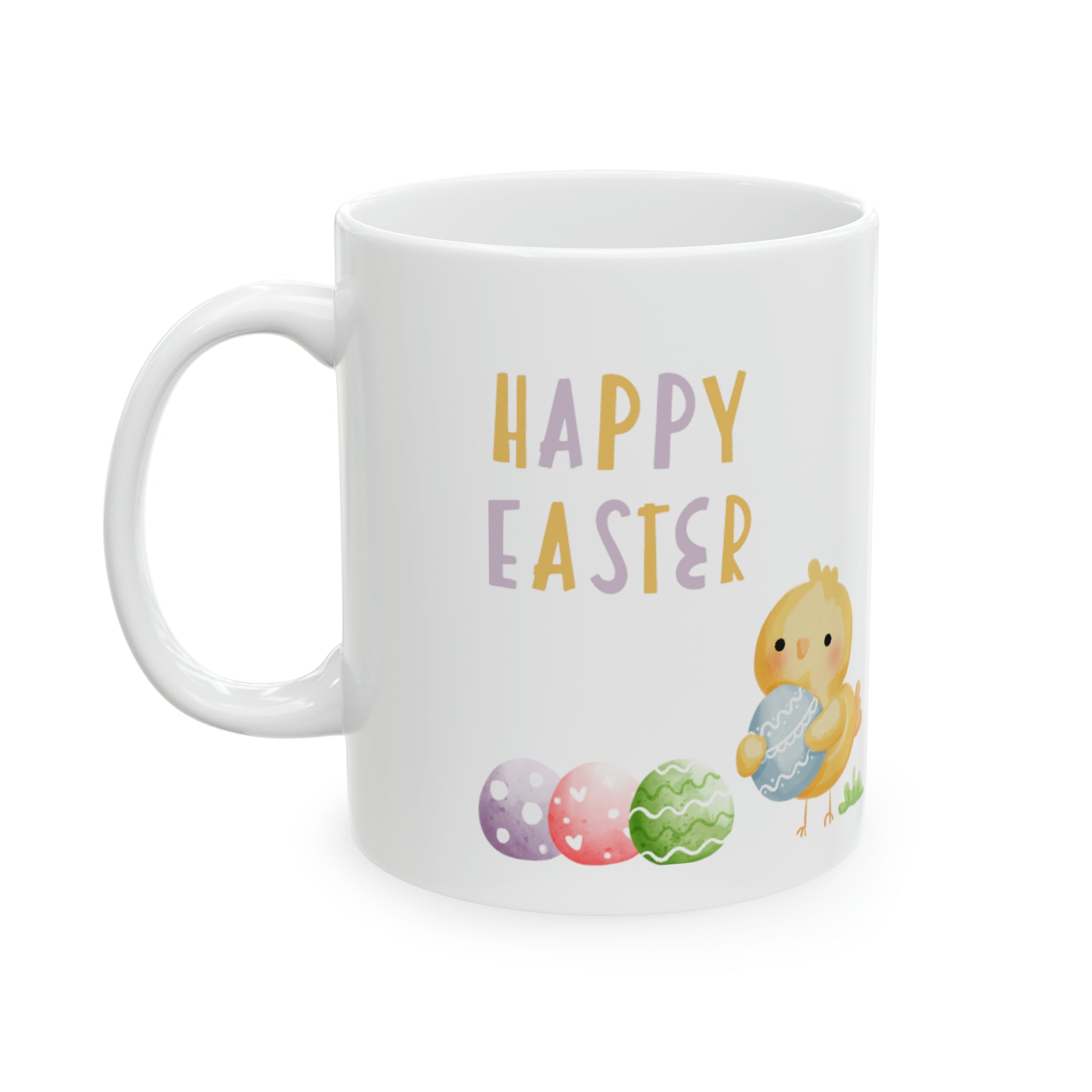 Wishing You A Happy Easter Ceramic Mug, 11oz