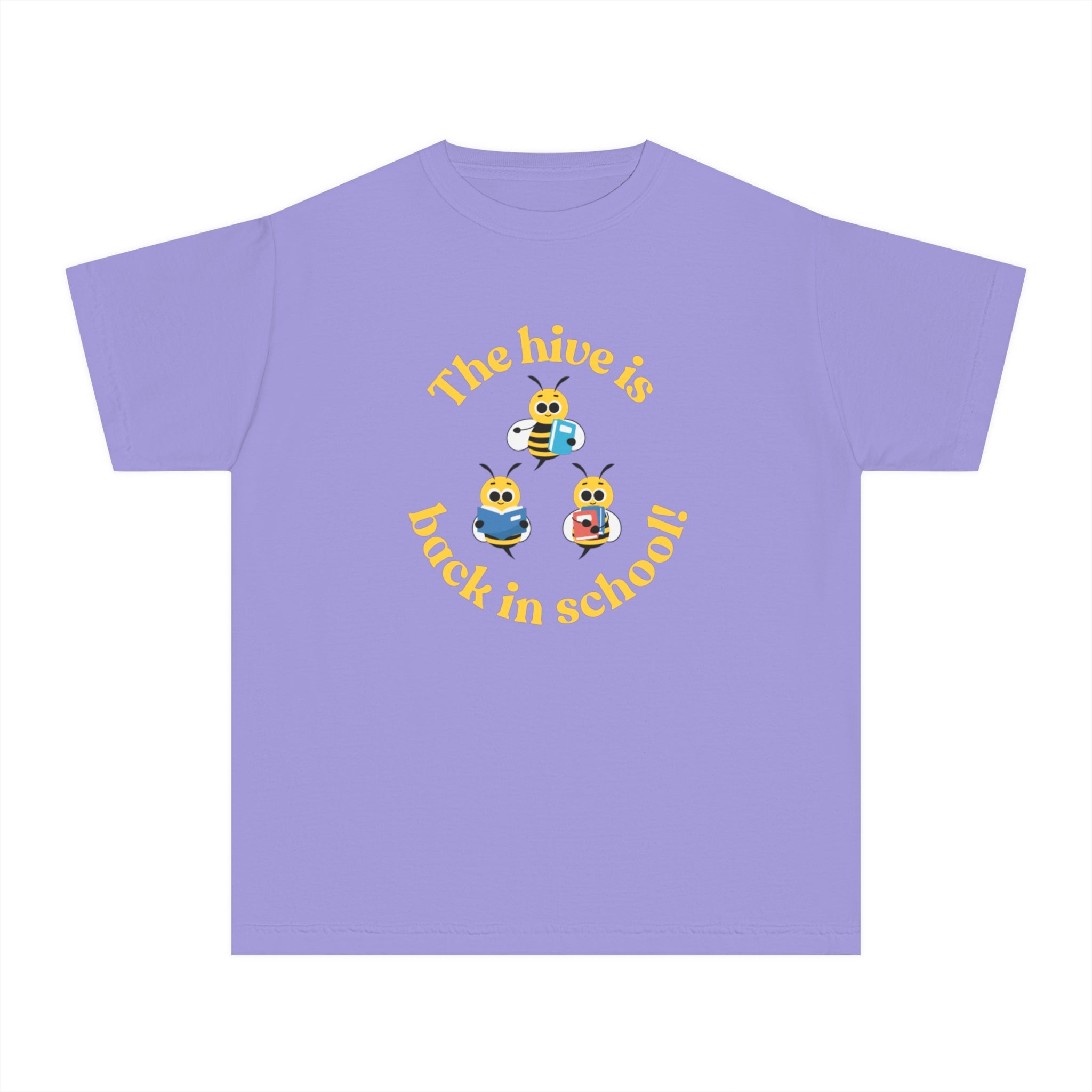 The Hive Is Back In School Youth Midweight Tee