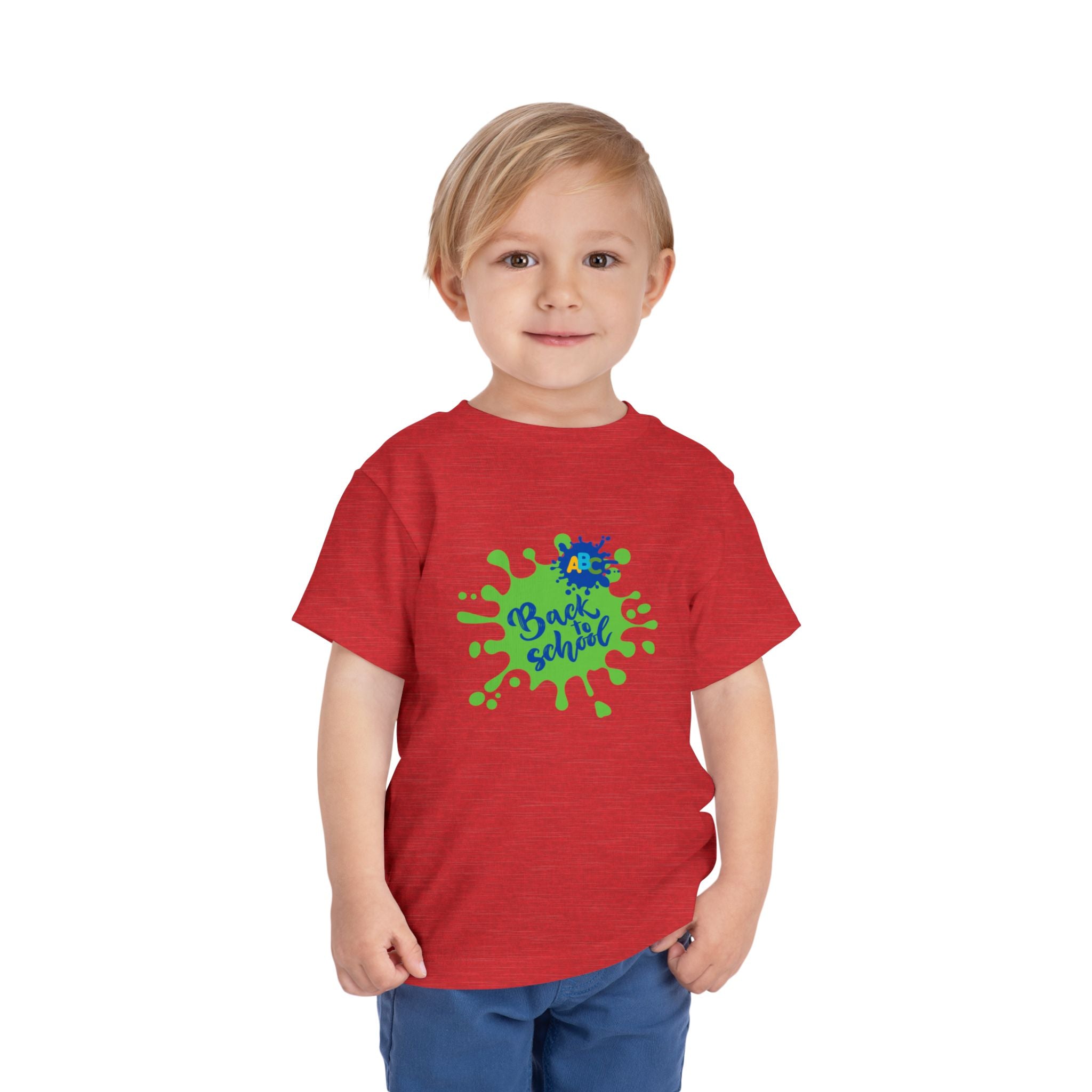 ABC Back To School Toddler Short Sleeve Tee