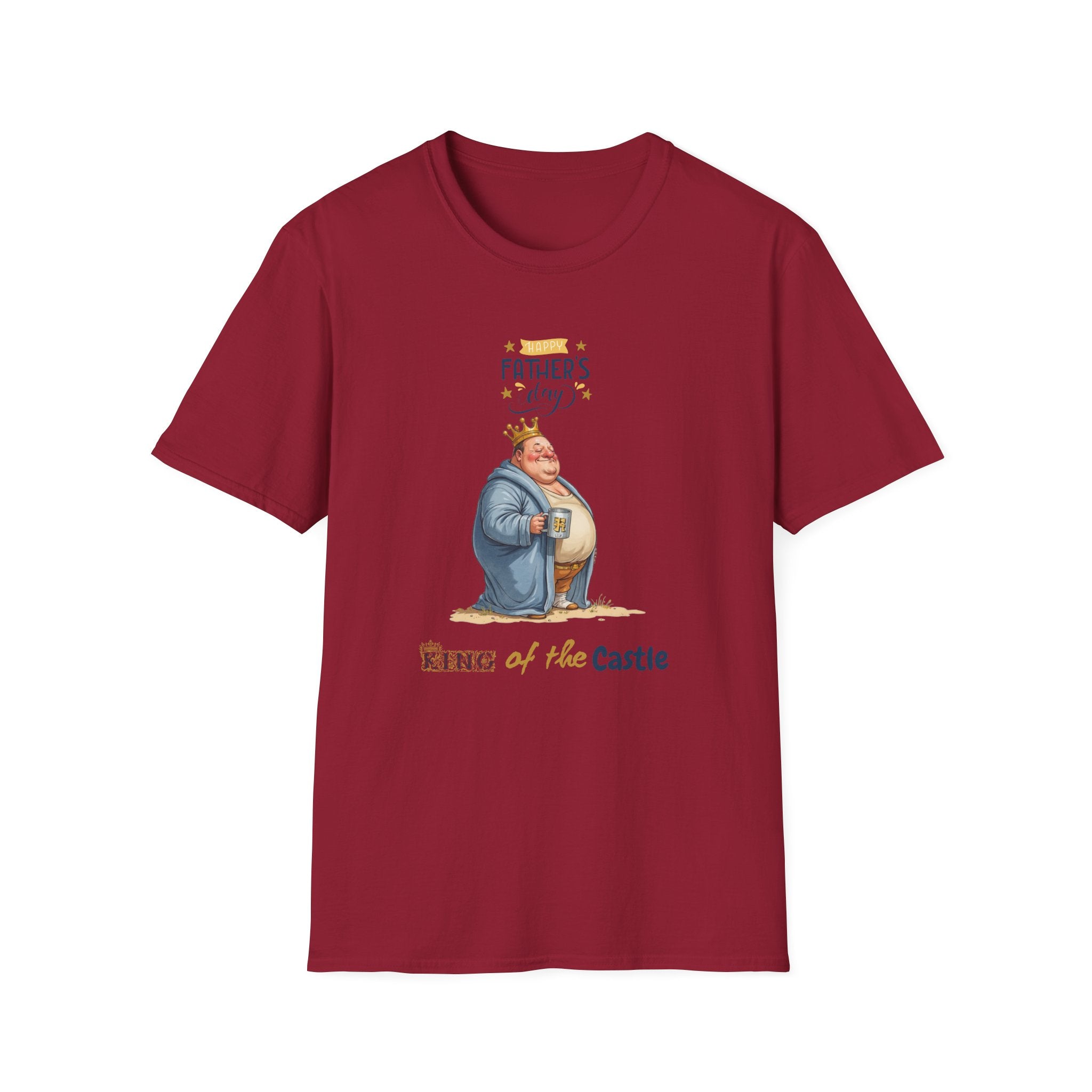 Father's Day King of the Castle T-Shirt, Unisex Tee