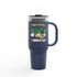 Rolling With My Gnomies Insulated Travel Mug - 40oz with Straw