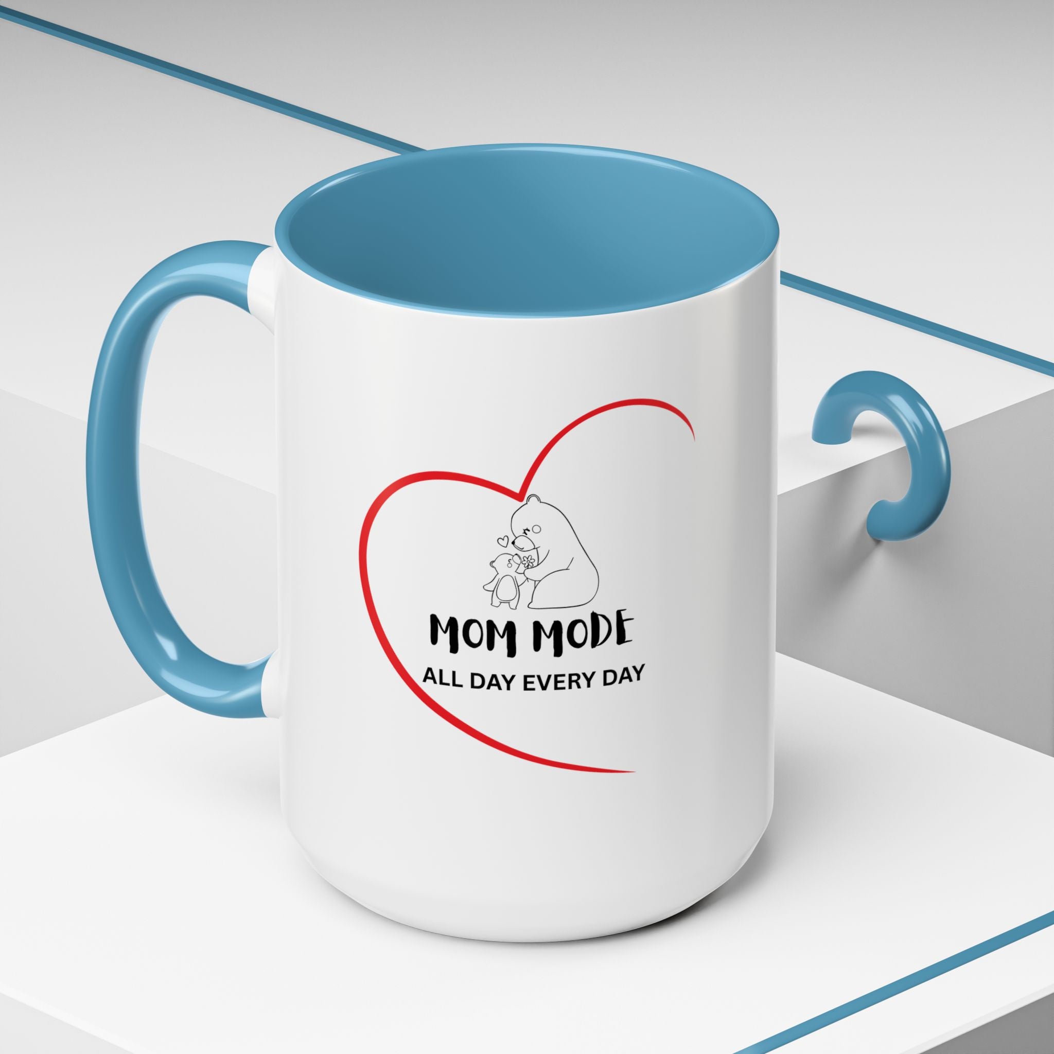 Mom Mode Coffee Mug - 11/15oz Accent Mug