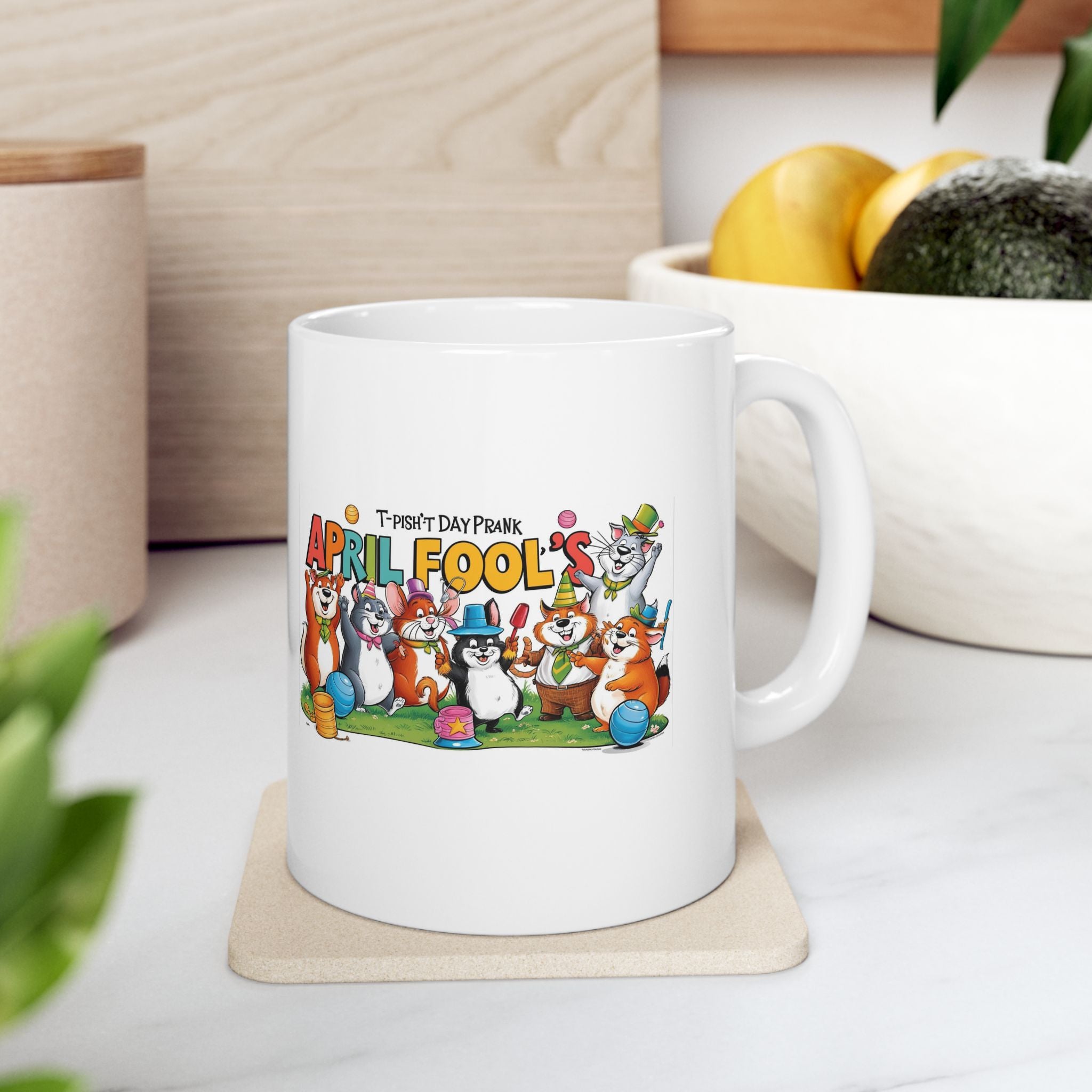 T-Pish'-T Day Prank Ceramic Mug