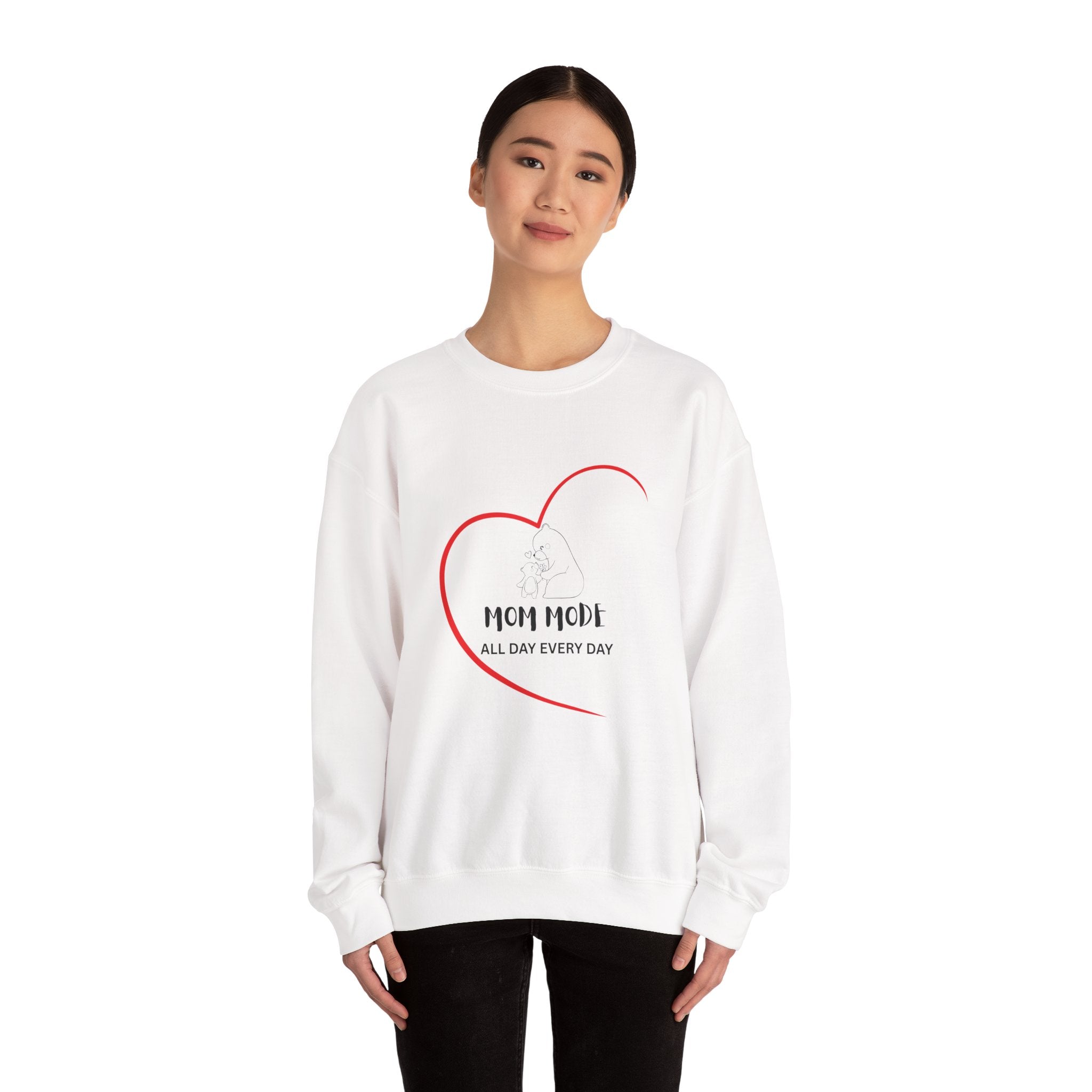 Mom Mode Crewneck Sweatshirt