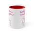 First My Mother Forever My Friend Accent Coffee Mug, 11oz
