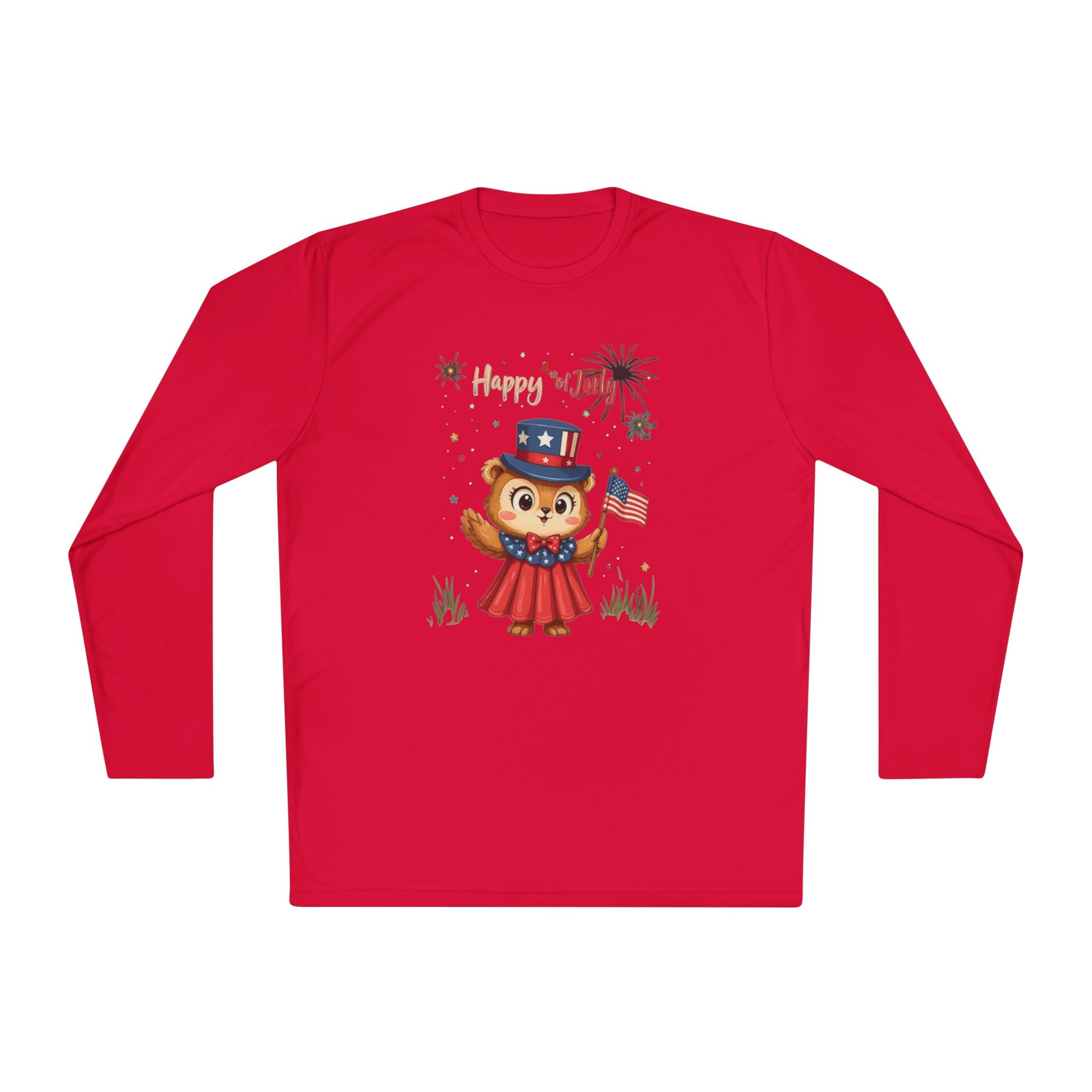 Happy Independence Day Long Sleeve Tee