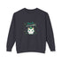 Kiss Me I'm Irish Cat Unisex Lightweight Crewneck Sweatshirt
