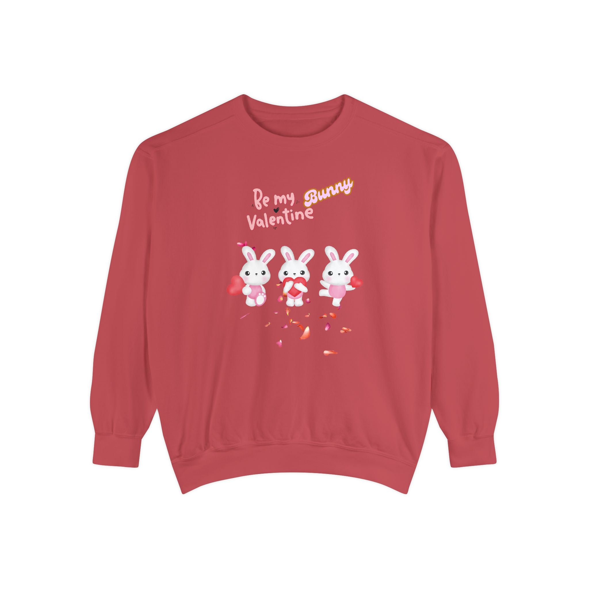 My Bunny Valentine Unisex Garment-Dyed Sweatshirt