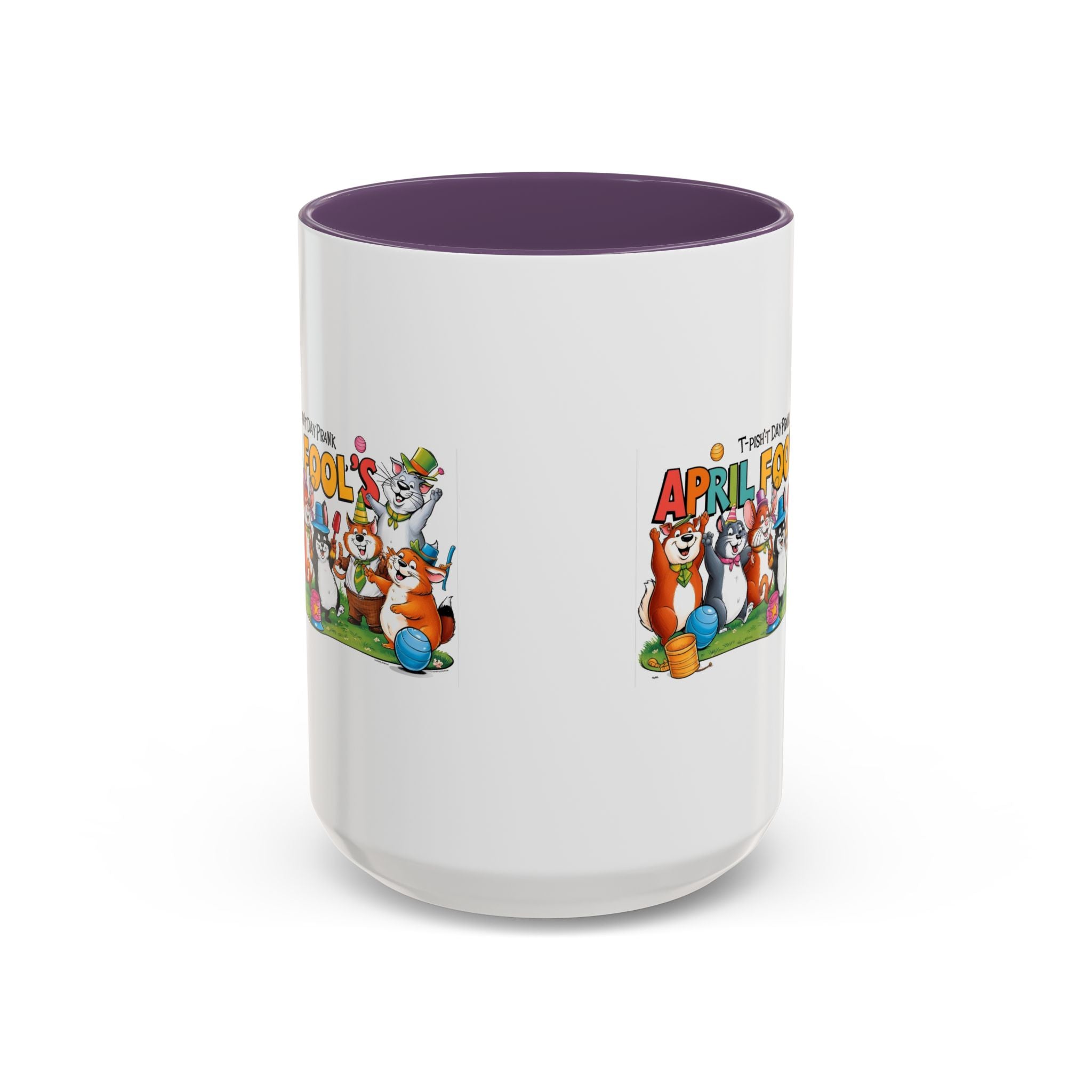 T-Pish'-T Day Prank Accent Coffee Mug