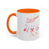 My Bunny Valentine Accent Coffee Mug (11, 15oz)