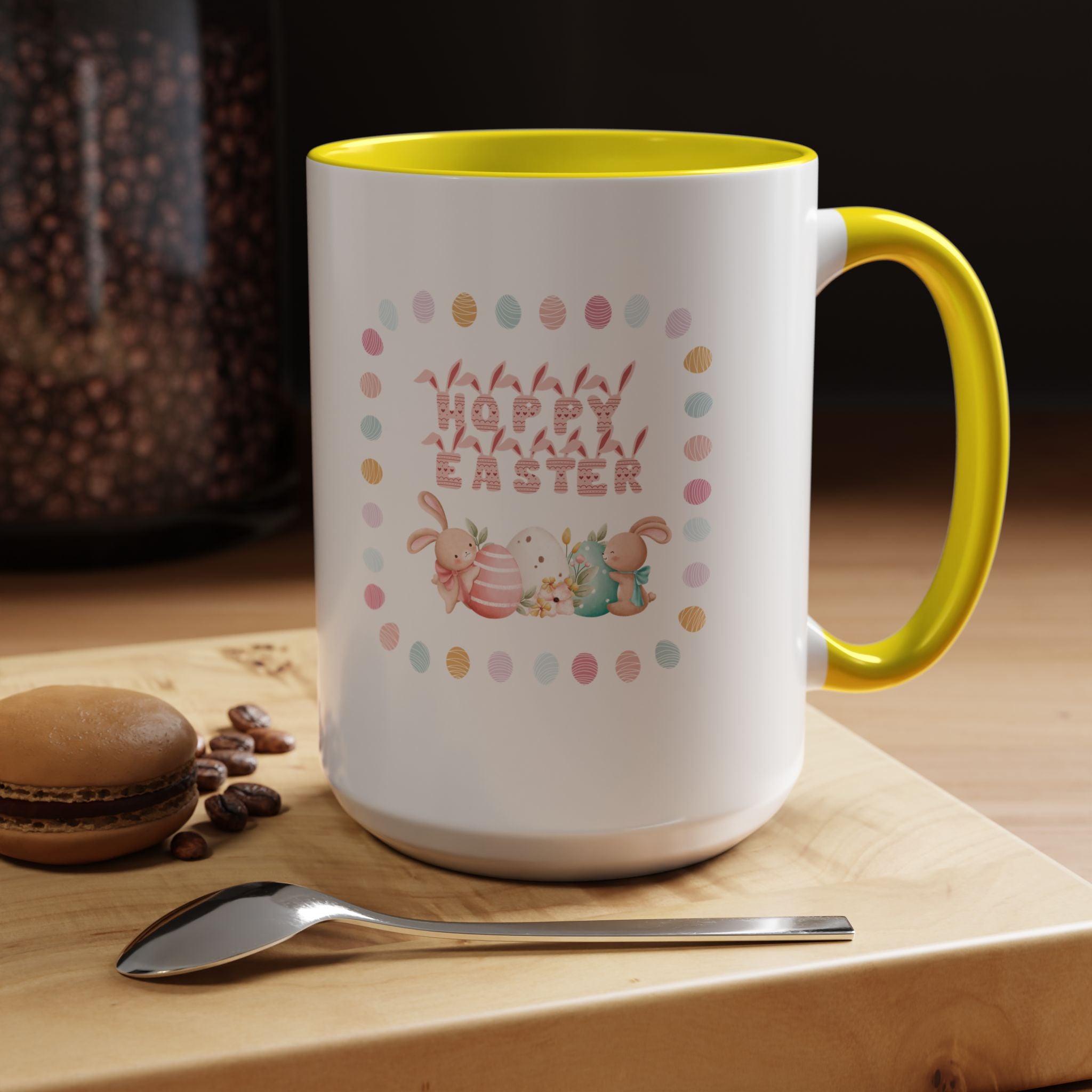 Hoppy Easter Accent Coffee Mug - 11oz & 15oz