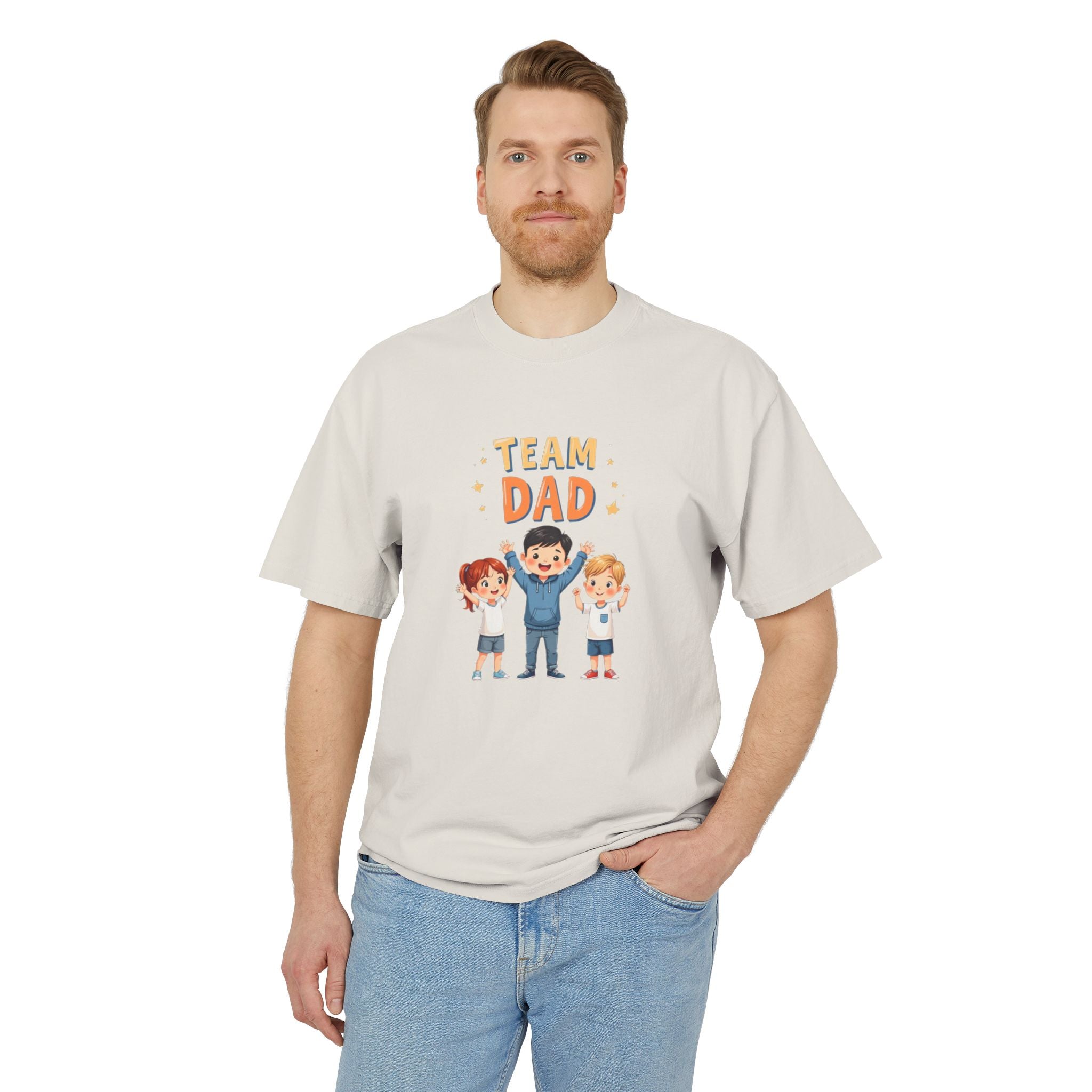 Team Dad Unisex Faded T-Shirt