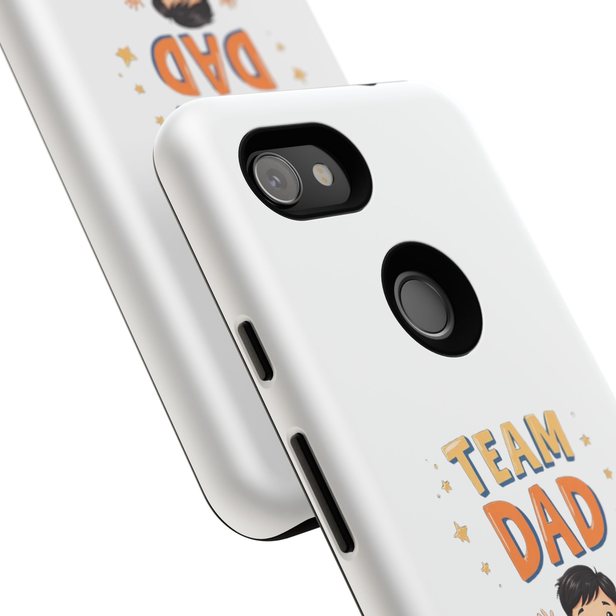 Team Dad Phone Case, Fun Gift for Fathers, Durable Phone Protector, Cute Dad Team Merchandise, Father's Day Special