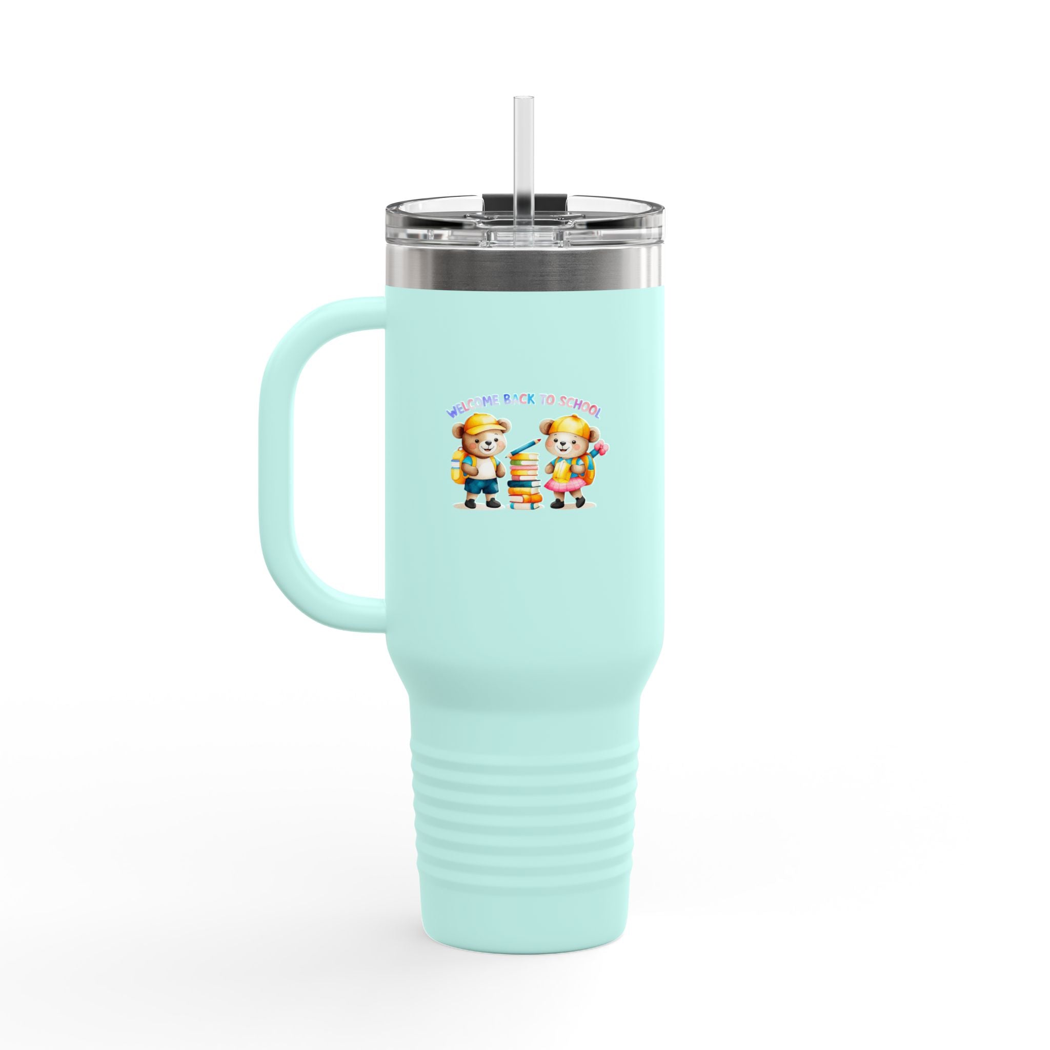 Welcome Back to School Insulated Travel Mug
