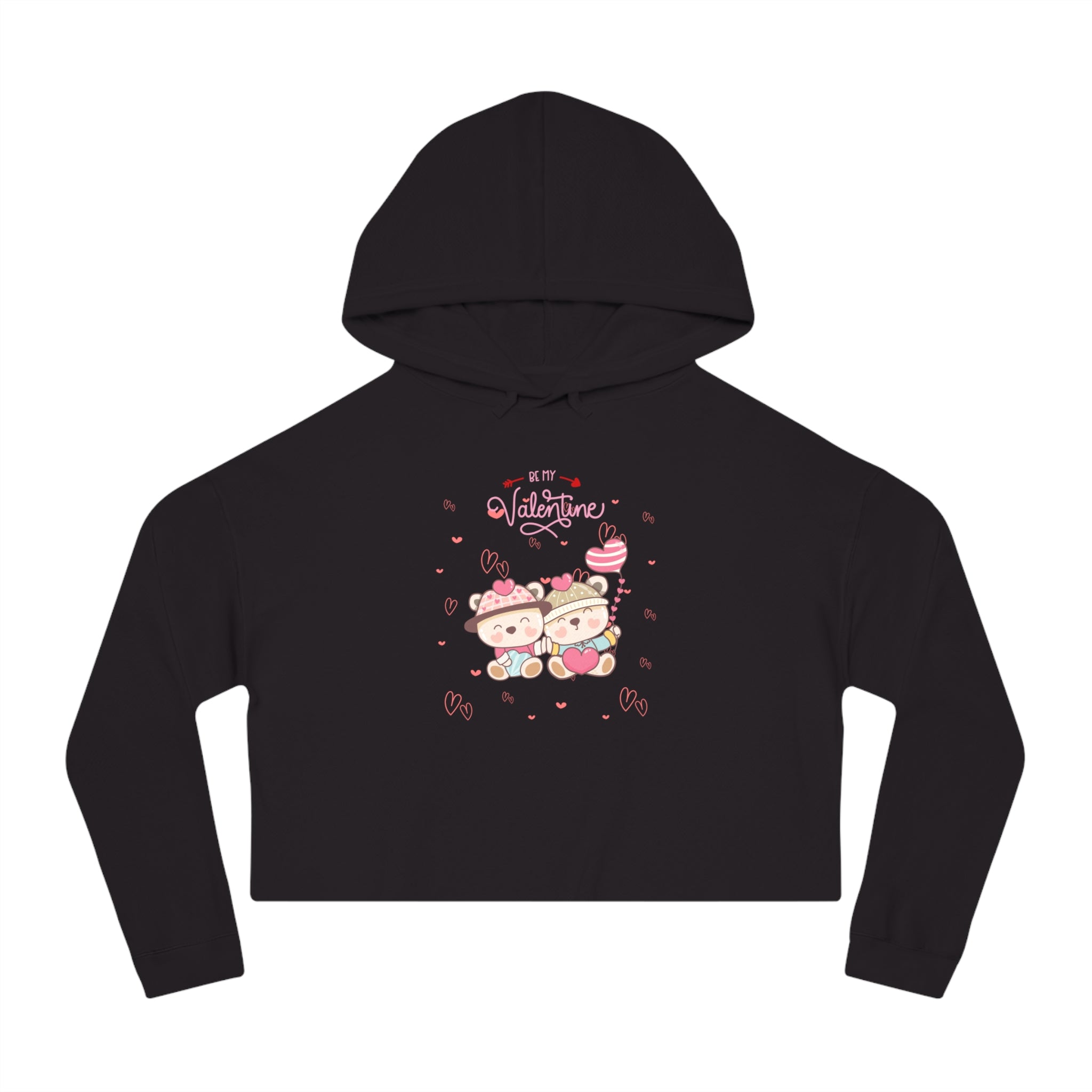 You And Me Forever Women’s Cropped Hooded Sweatshirt