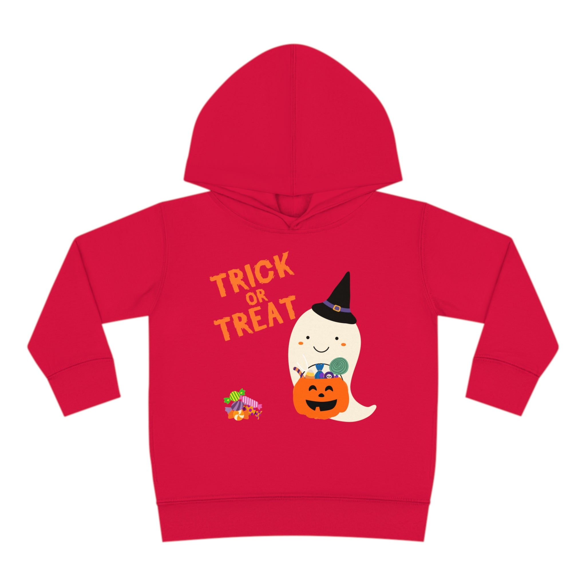 Trick or Treat Toddler Pullover Fleece Hoodie