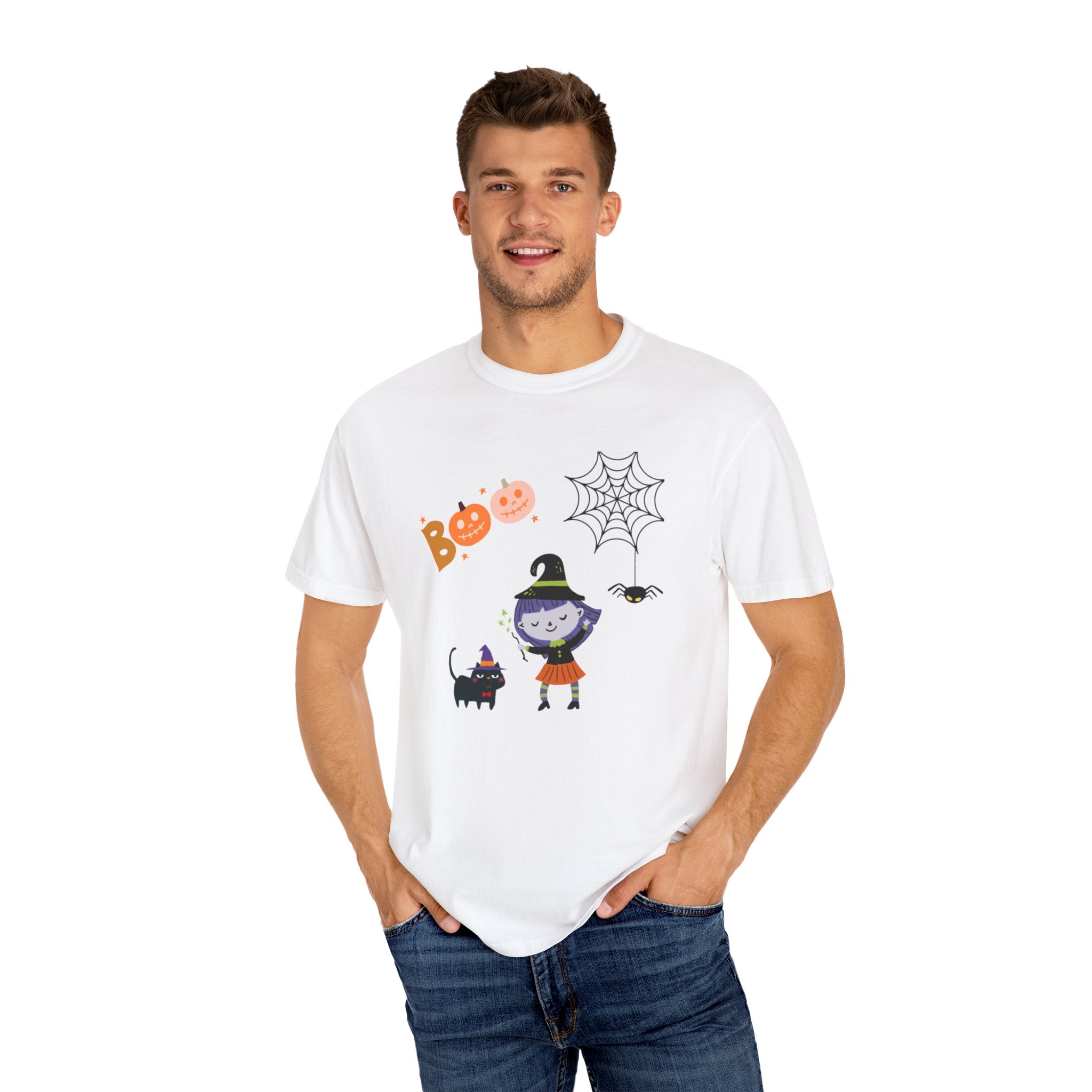 Boo Party Unisex Garment-Dyed T-shirt