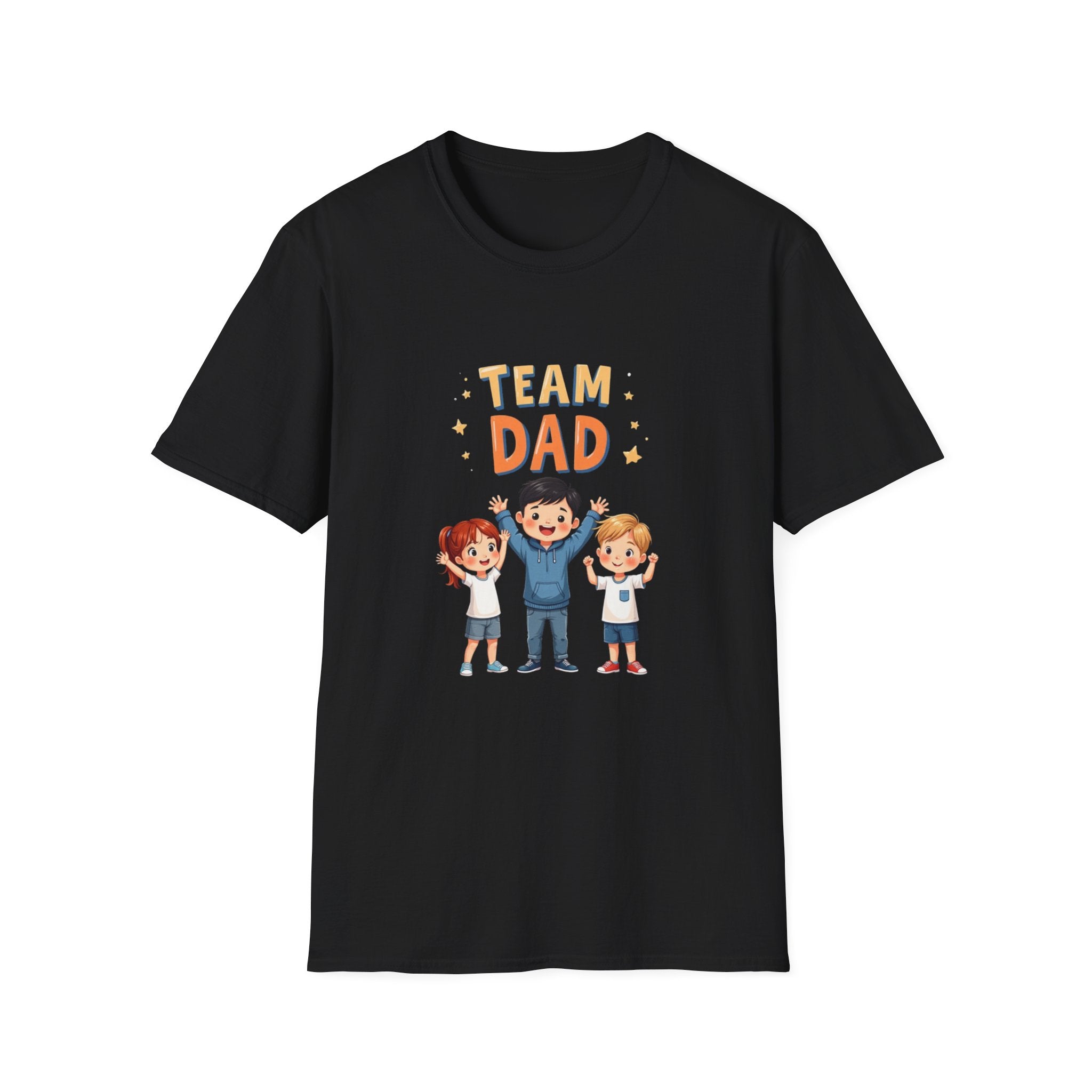 Team Dad Unisex Softstyle T-Shirt, Father's Day Gift, Family Tee, Dad Shirt, Great for Celebrations, Fun Casual Wear