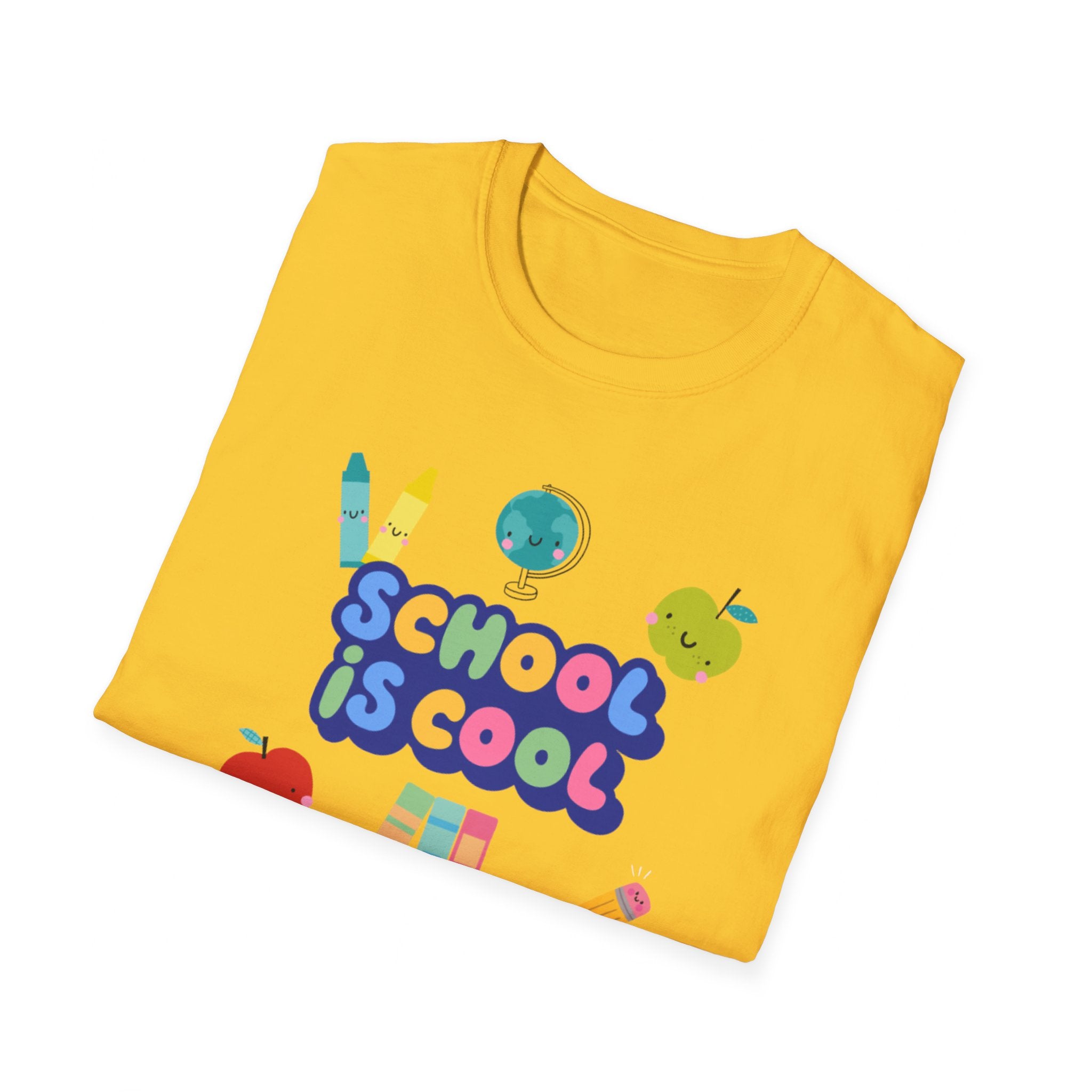 School Is Cool Unisex Softstyle T-Shirt