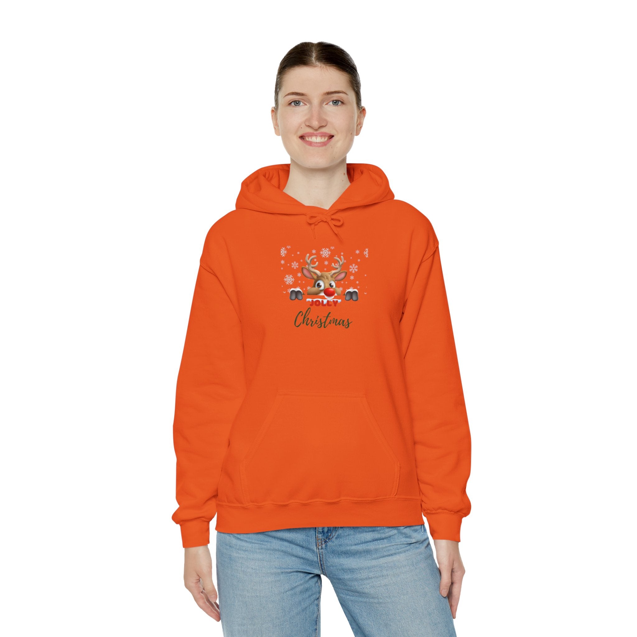 Jolly Christmas Unisex Heavy Blend™ Hooded Sweatshirt