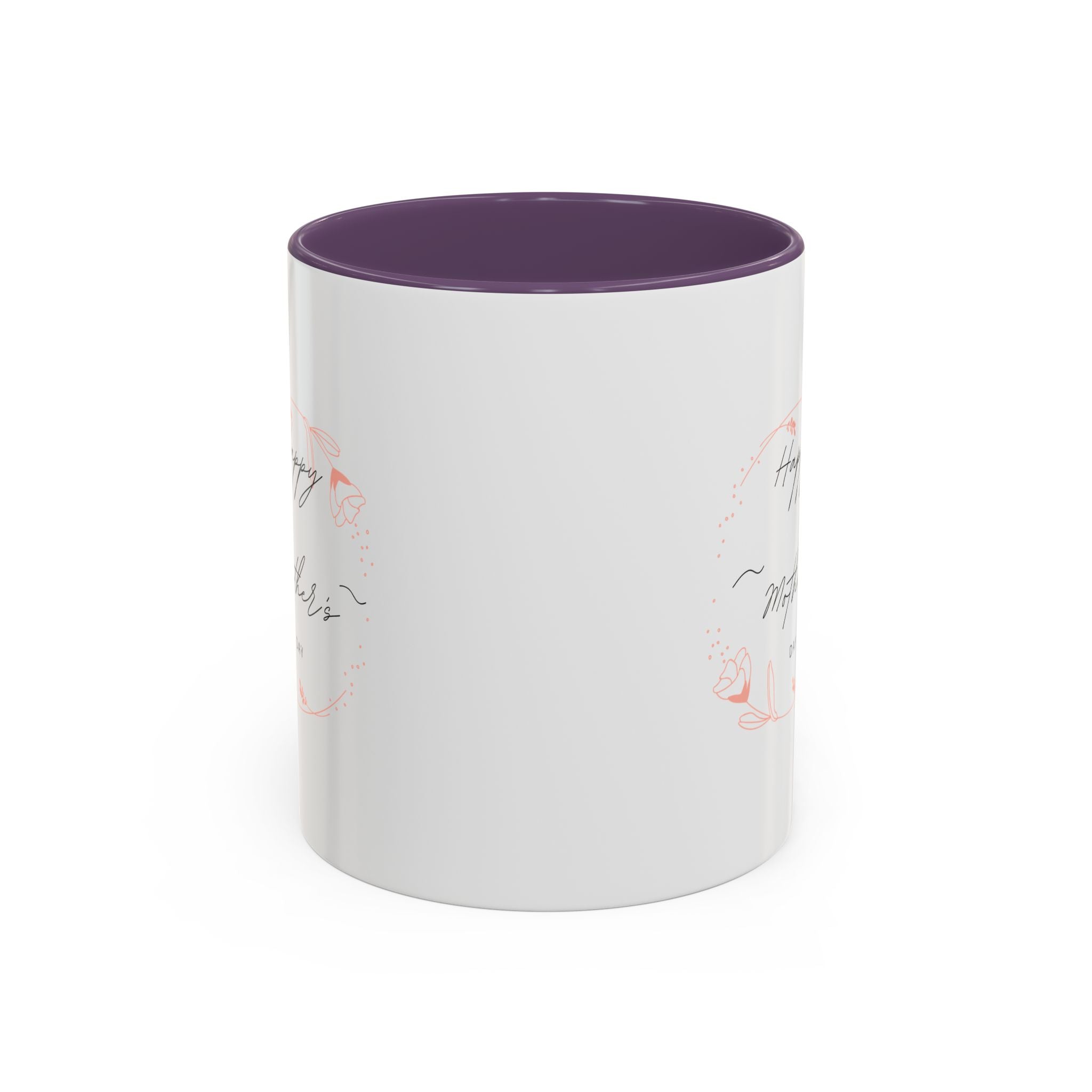 Happy Mom's Day Accent Coffee Mug  11oz & 15oz