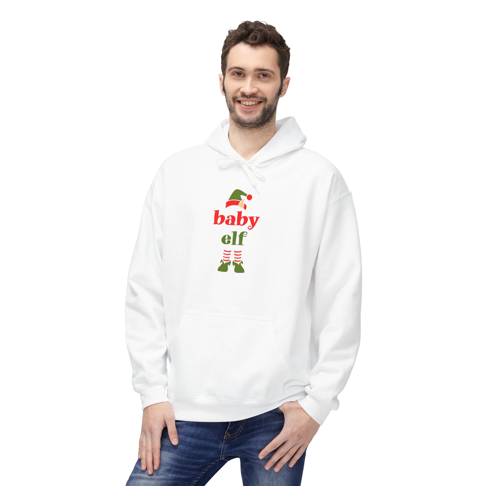 Baby Elf Unisex Midweight Softstyle Fleece Hoodie