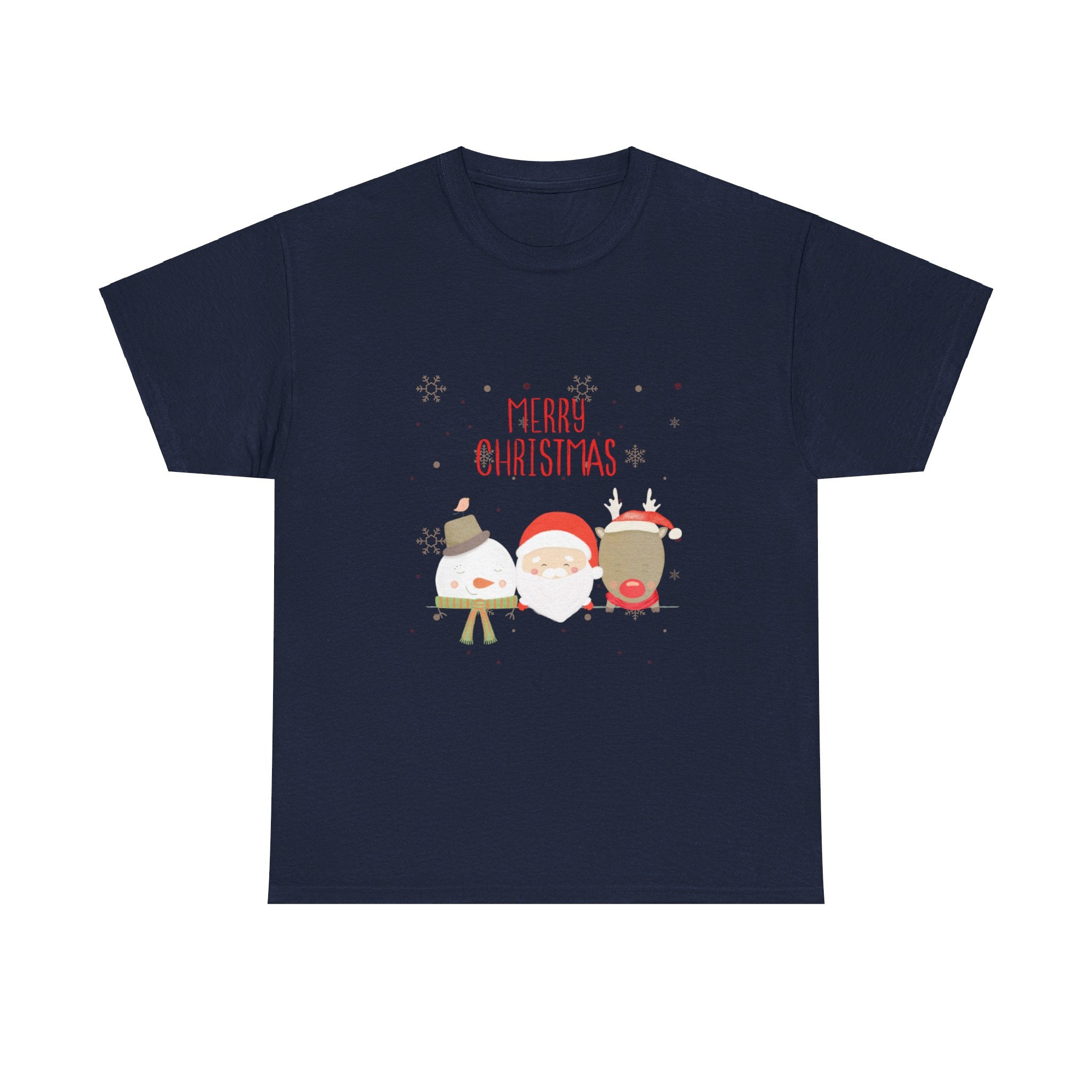 Merry Xmas Crew Unisex Heavy Cotton Tee