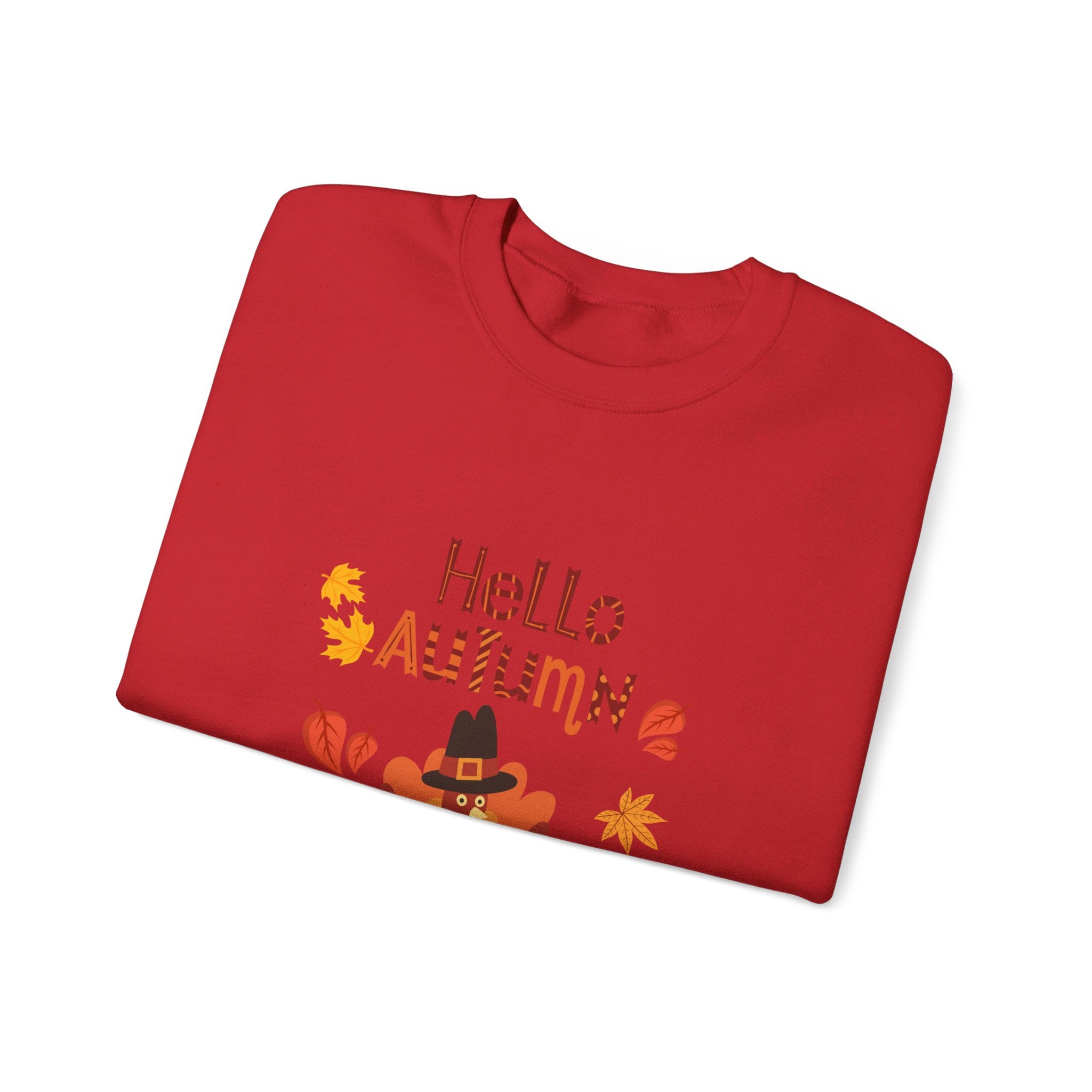 Hello Autumn Unisex Heavy Blend™ Crewneck Sweatshirt